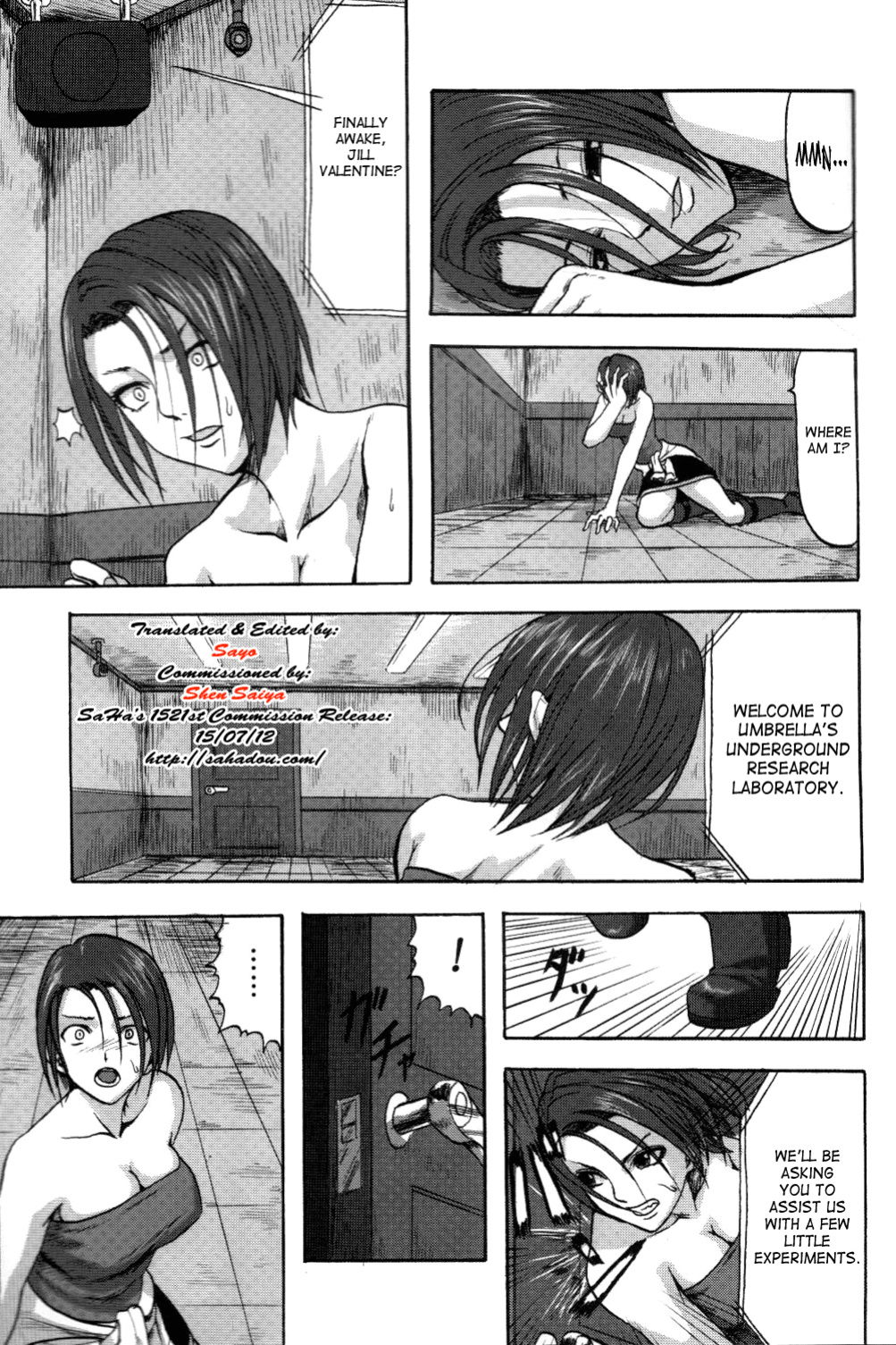 [Can Do Now! (Minarai Zouhyou)] B.O.W. to Hito tono Kouhai Jikken Houkokusho | B.O.W And Human Crossbreeding Experiment Report (Resident Evil) [Decensored] [SaHa]