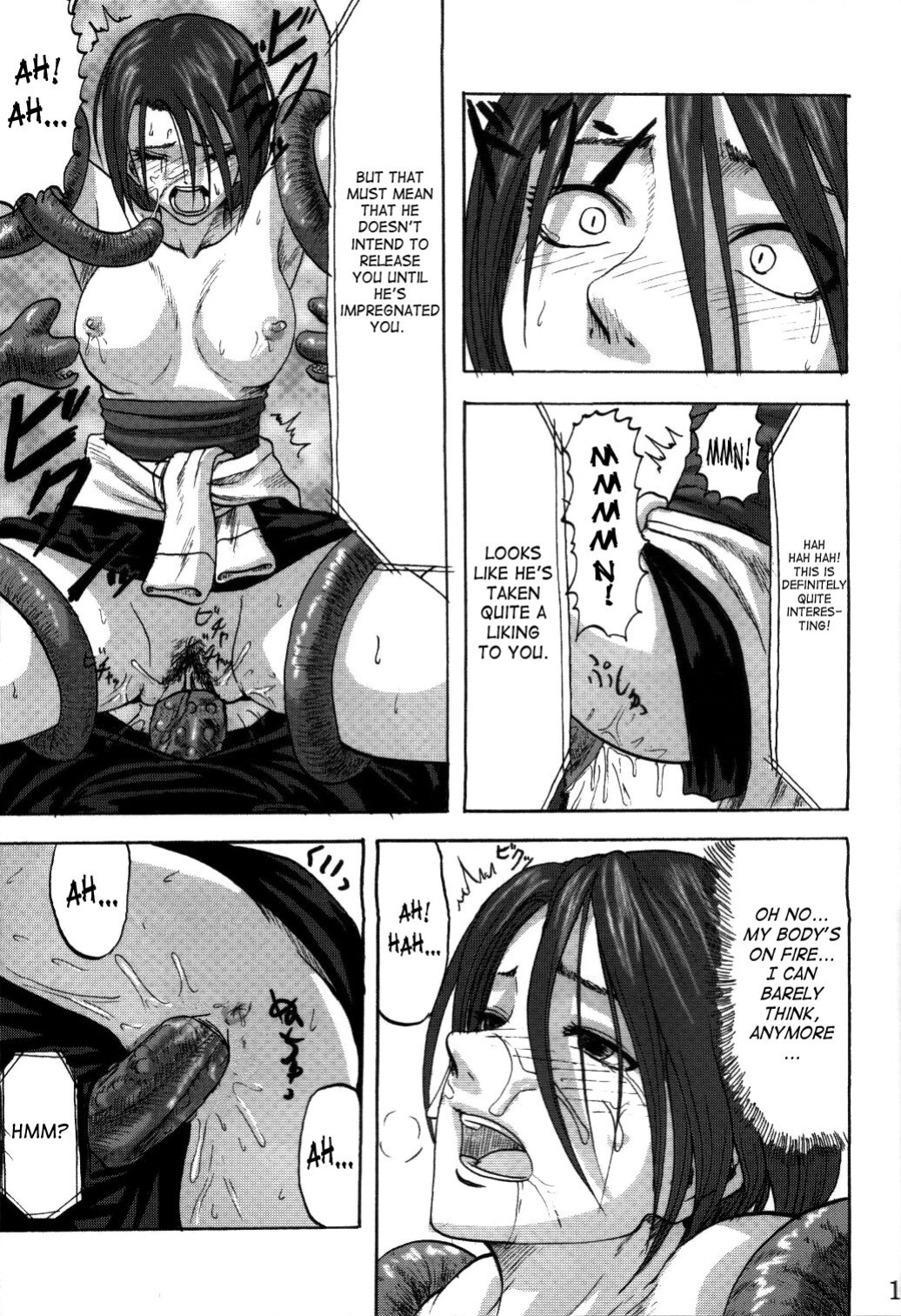 [Can Do Now! (Minarai Zouhyou)] B.O.W. to Hito tono Kouhai Jikken Houkokusho | B.O.W And Human Crossbreeding Experiment Report (Resident Evil) [Decensored] [SaHa]