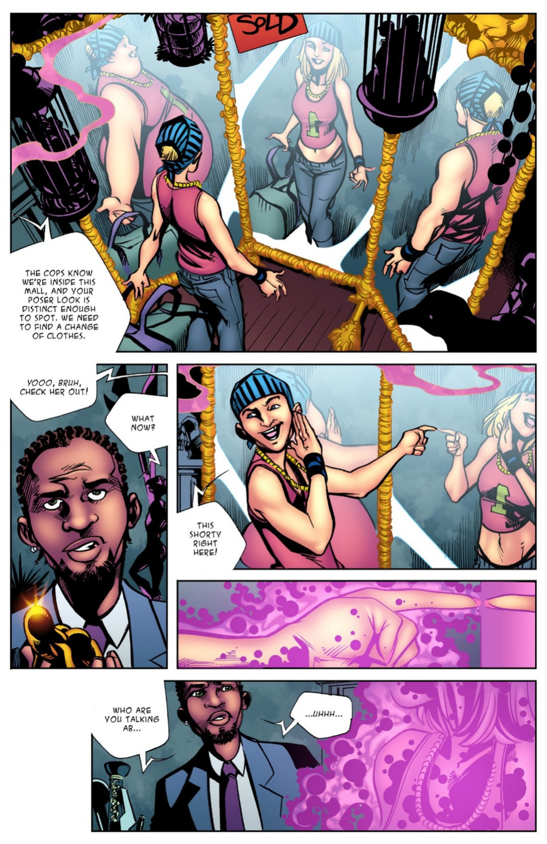 Botcomics - Spells R Us: Stolen Reflections (1-5) by xCuervos , Peter Logan , Eros Studio