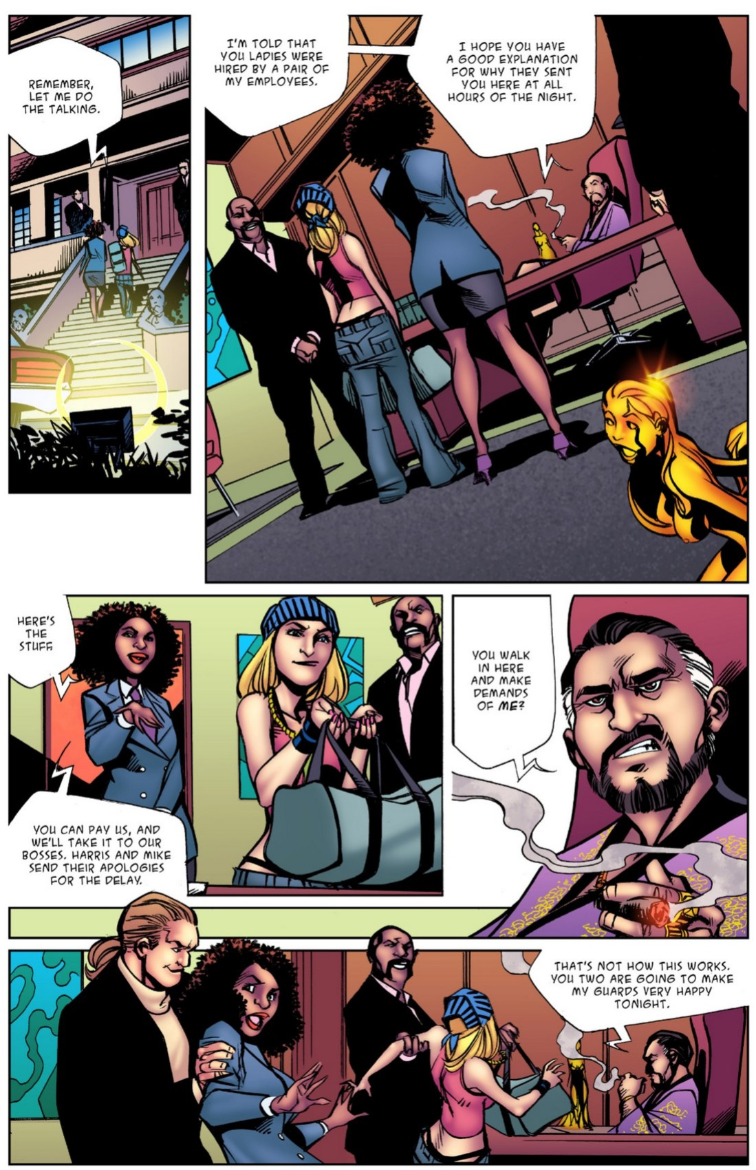 Botcomics - Spells R Us: Stolen Reflections (1-5) by xCuervos , Peter Logan , Eros Studio