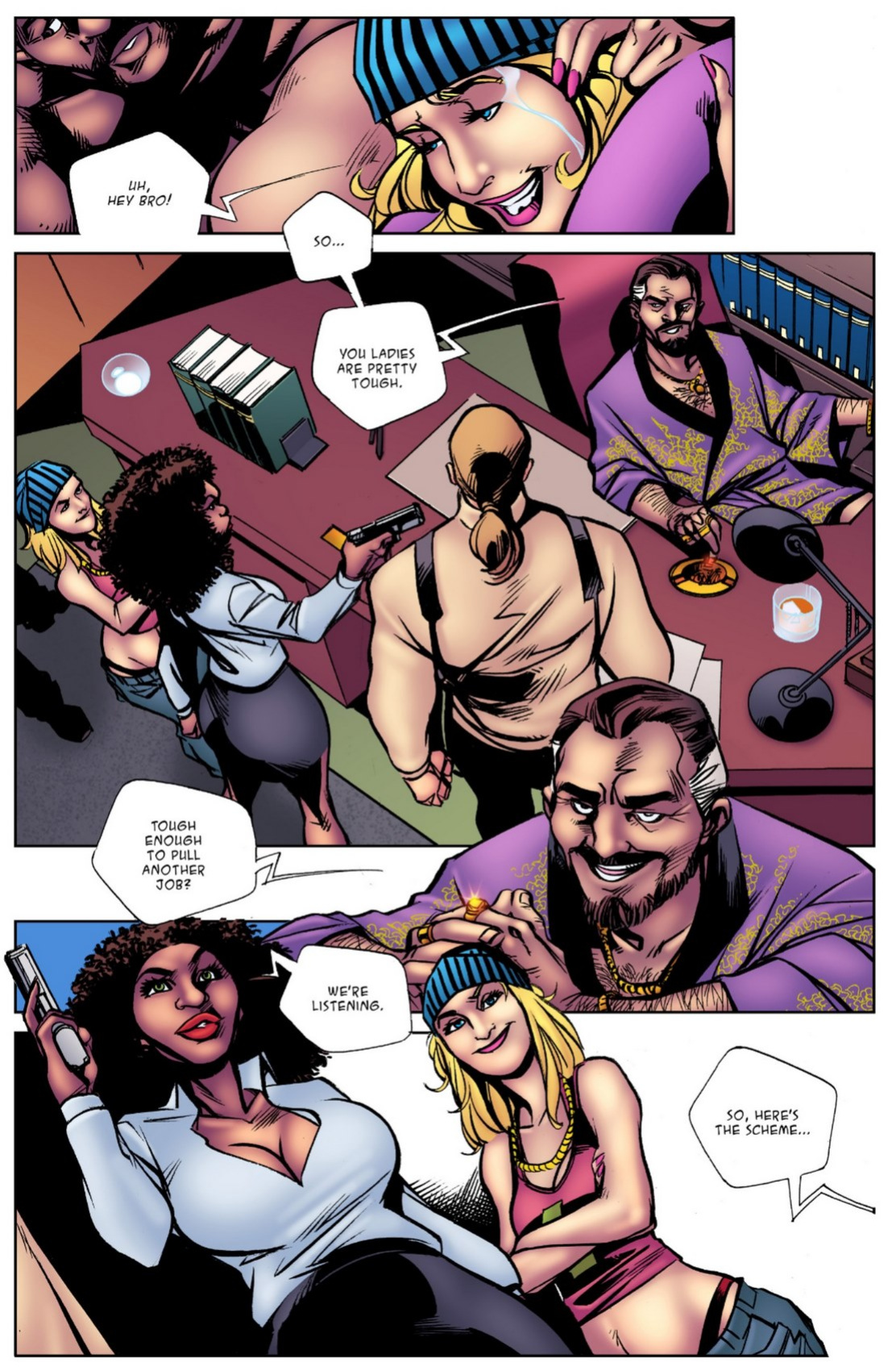 Botcomics - Spells R Us: Stolen Reflections (1-5) by xCuervos , Peter Logan , Eros Studio