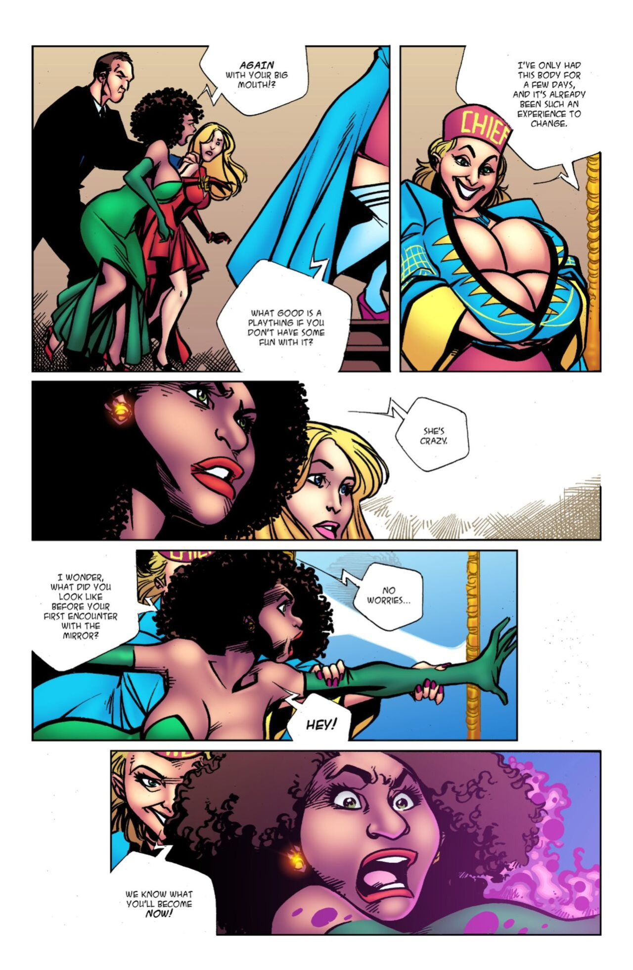 Botcomics - Spells R Us: Stolen Reflections (1-5) by xCuervos , Peter Logan , Eros Studio