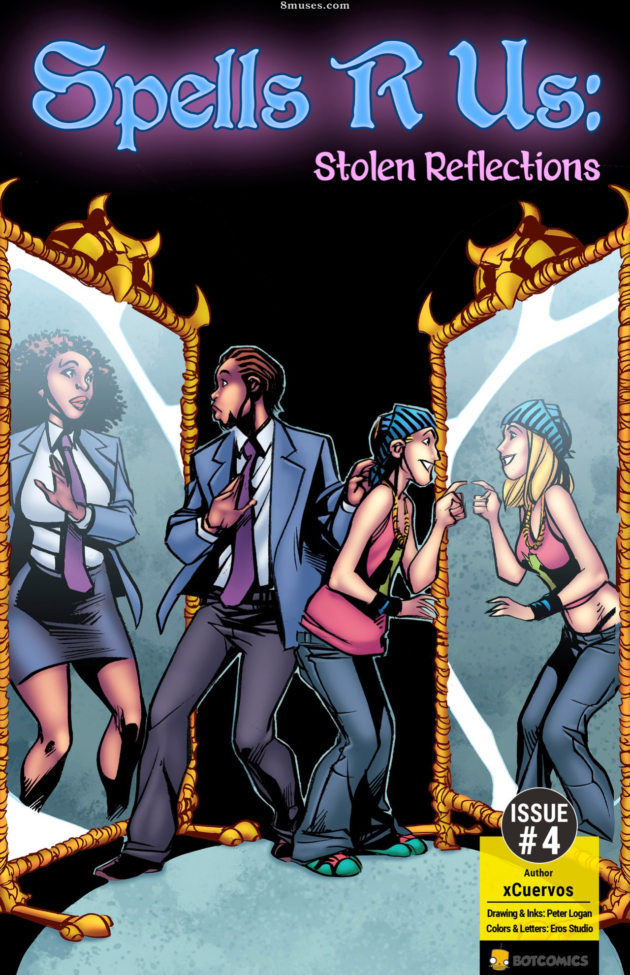 Botcomics - Spells R Us: Stolen Reflections (1-5) by xCuervos , Peter Logan , Eros Studio