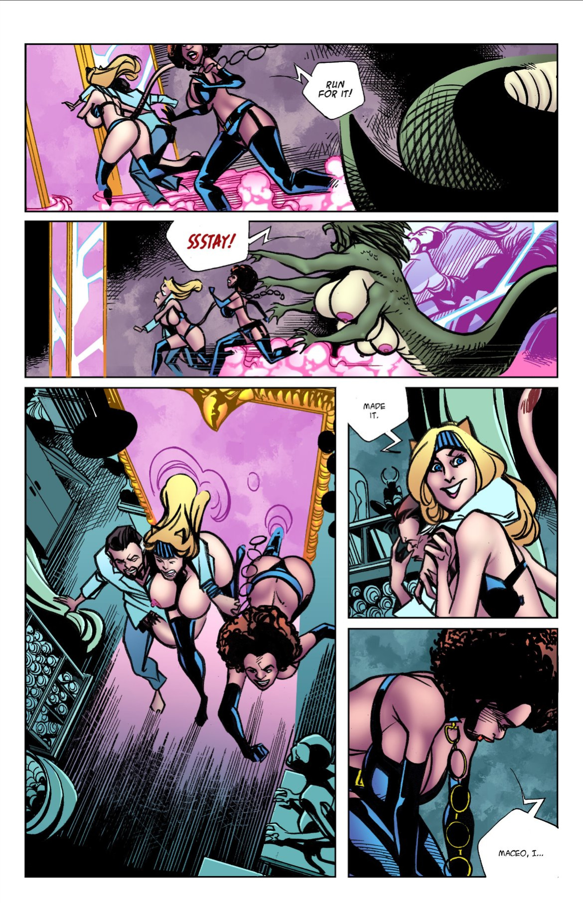 Botcomics - Spells R Us: Stolen Reflections (1-5) by xCuervos , Peter Logan , Eros Studio