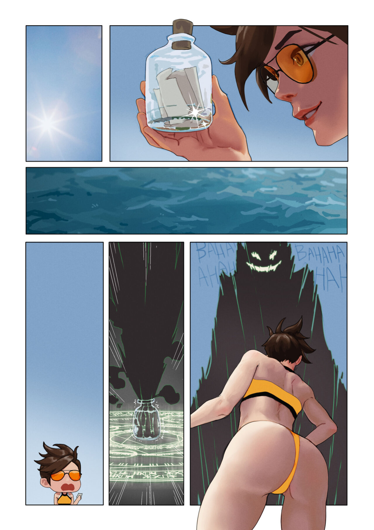 [TSFSingularity (CunCyun)] Ghost Fun! (Overwatch)