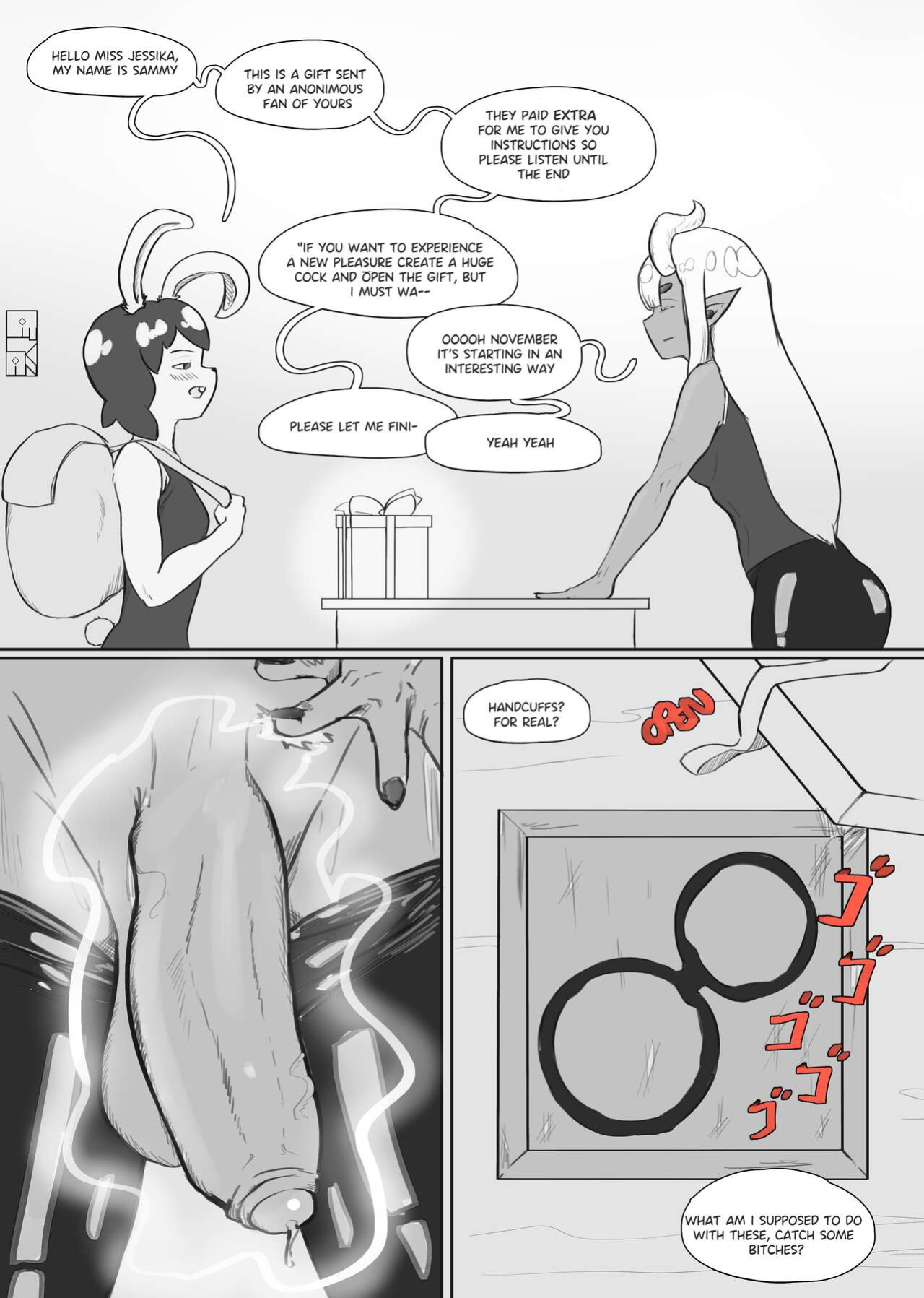[LiuSkin] Jessika's NoNutNovember (Comic)