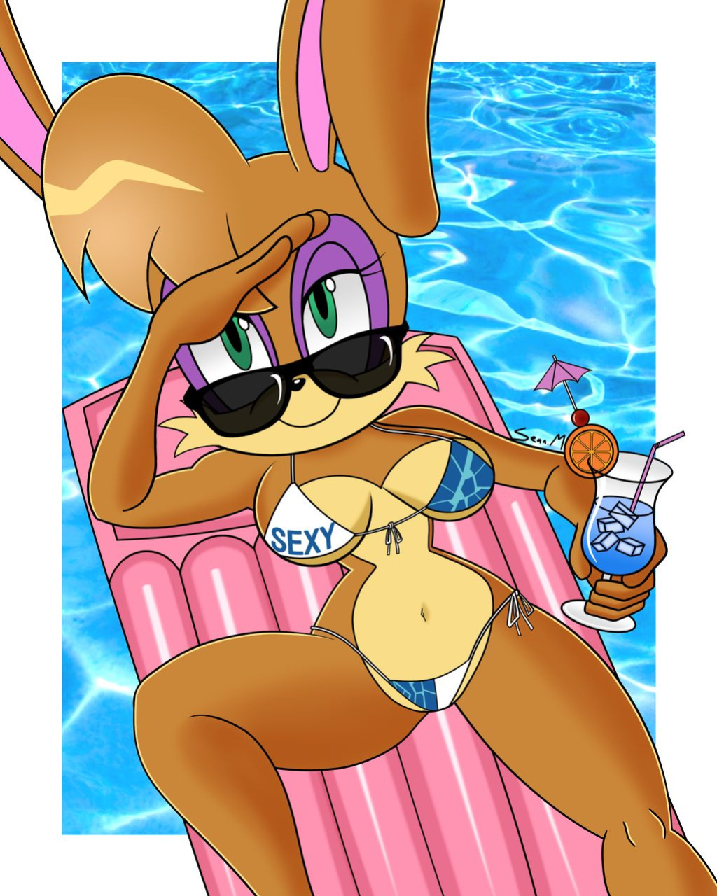[Mobian Monster] Savage Summer Rabbot (Sonic The Hedgehog)