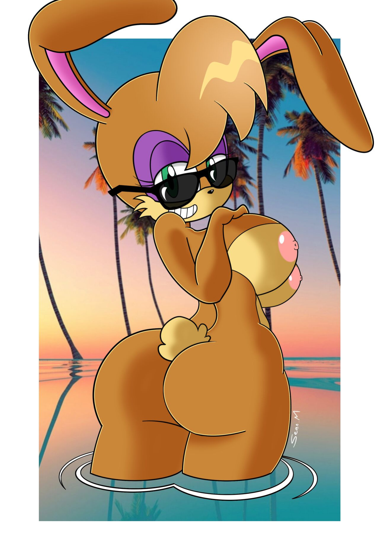 [Mobian Monster] Savage Summer Rabbot (Sonic The Hedgehog)