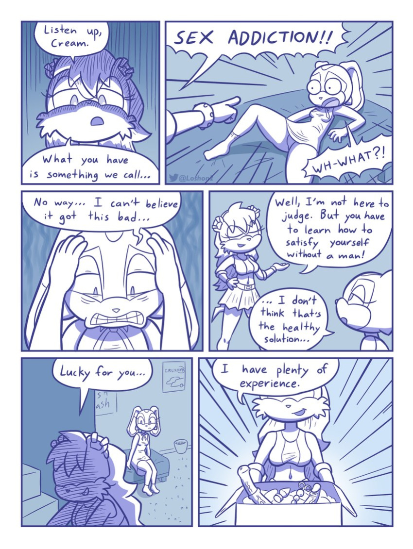 [Loshon] Cream's Carnal Crisis (Sonic the Hedgehog)