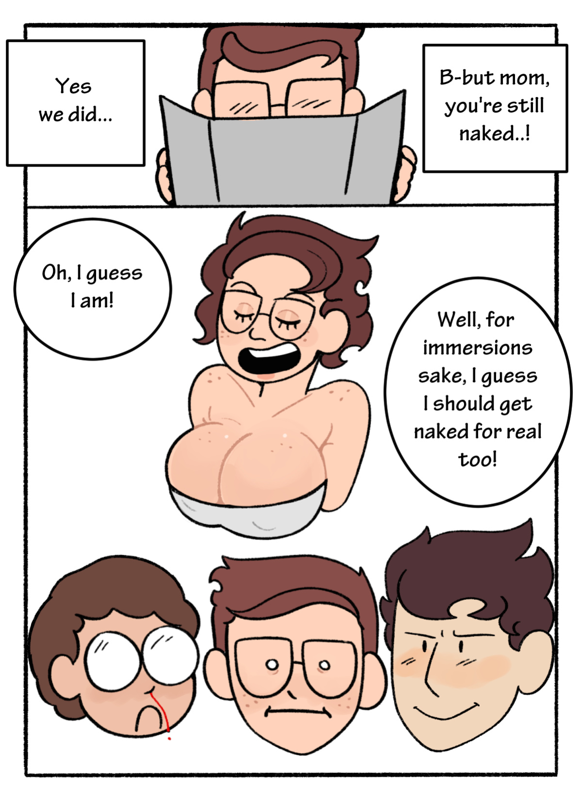 [Dead End Draws] Mom! Stop Interrupting Our DnD Campaign!