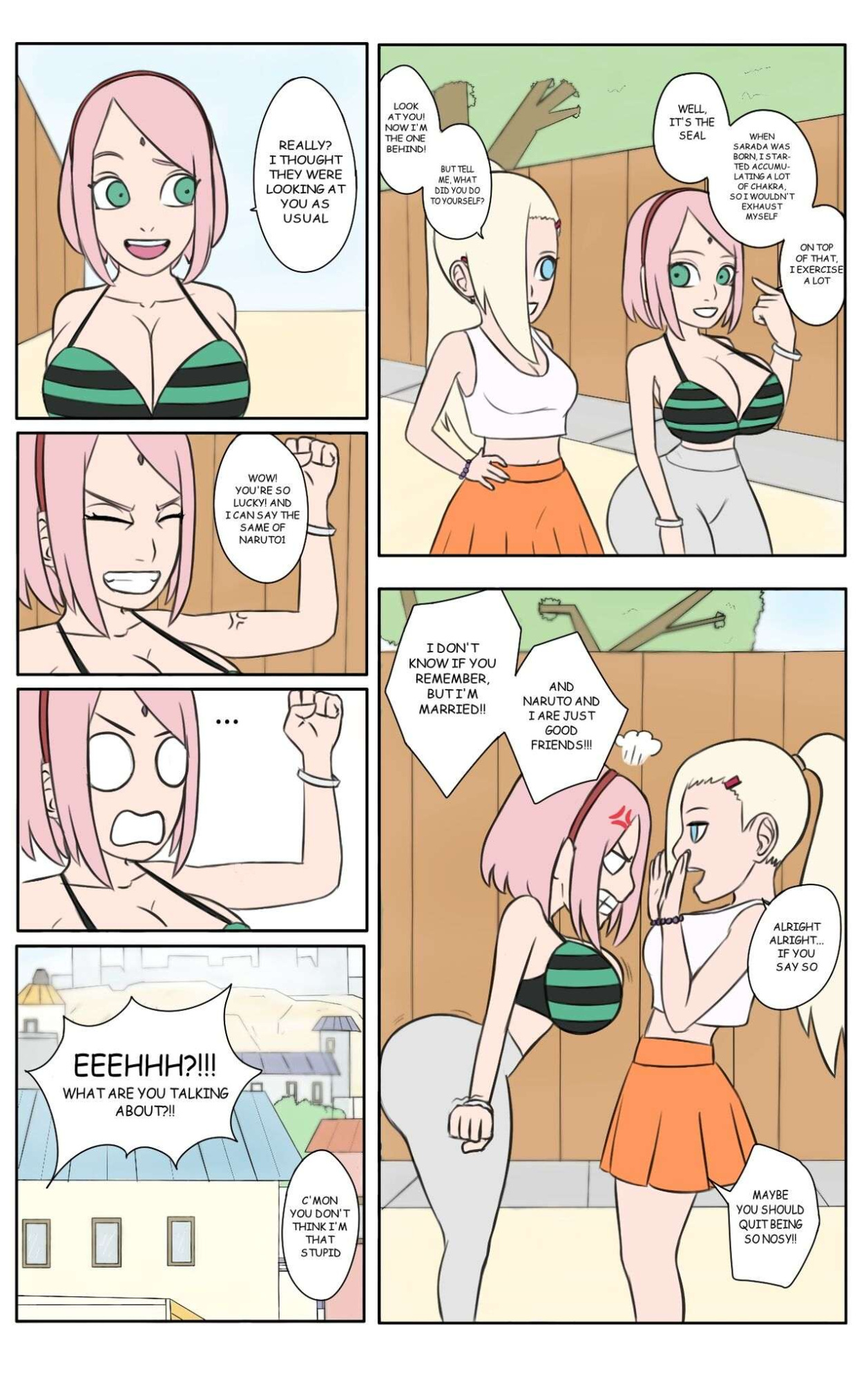 [Biggies00]Hot days in Konoha (Naruto) - English
