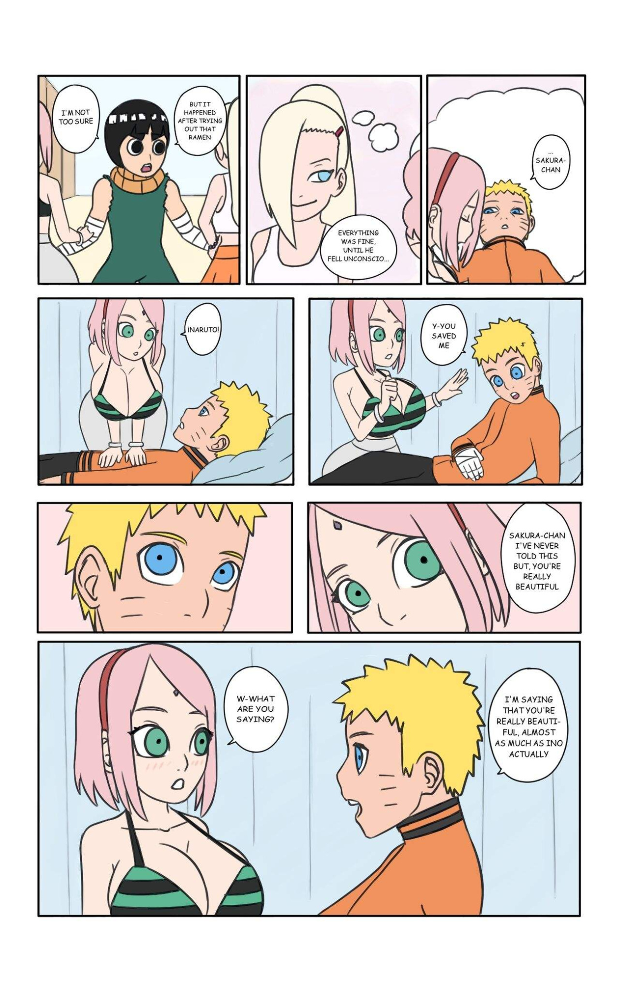 [Biggies00]Hot days in Konoha (Naruto) - English