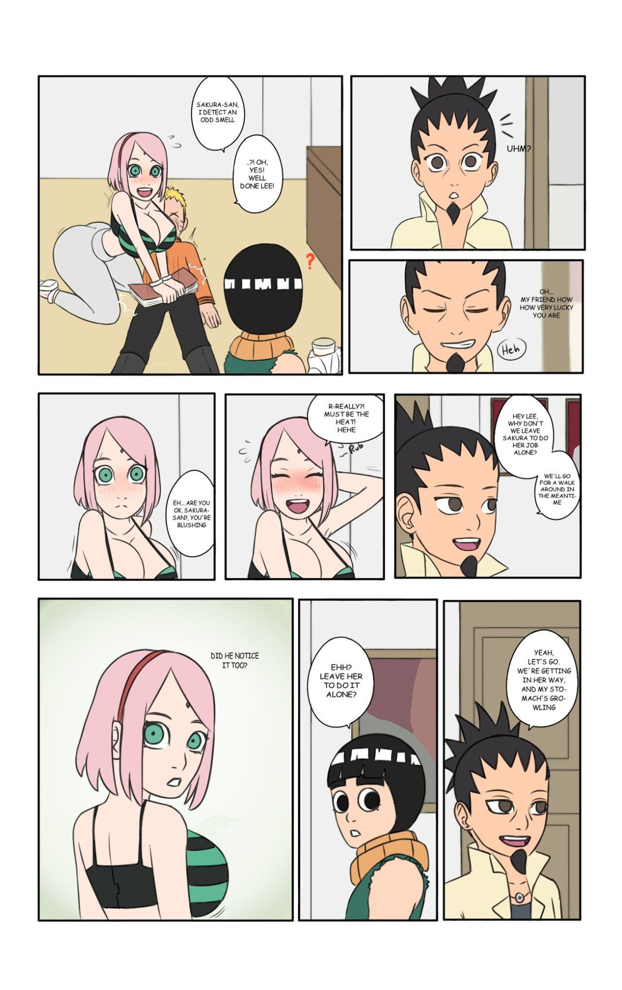 [Biggies00]Hot days in Konoha (Naruto) - English