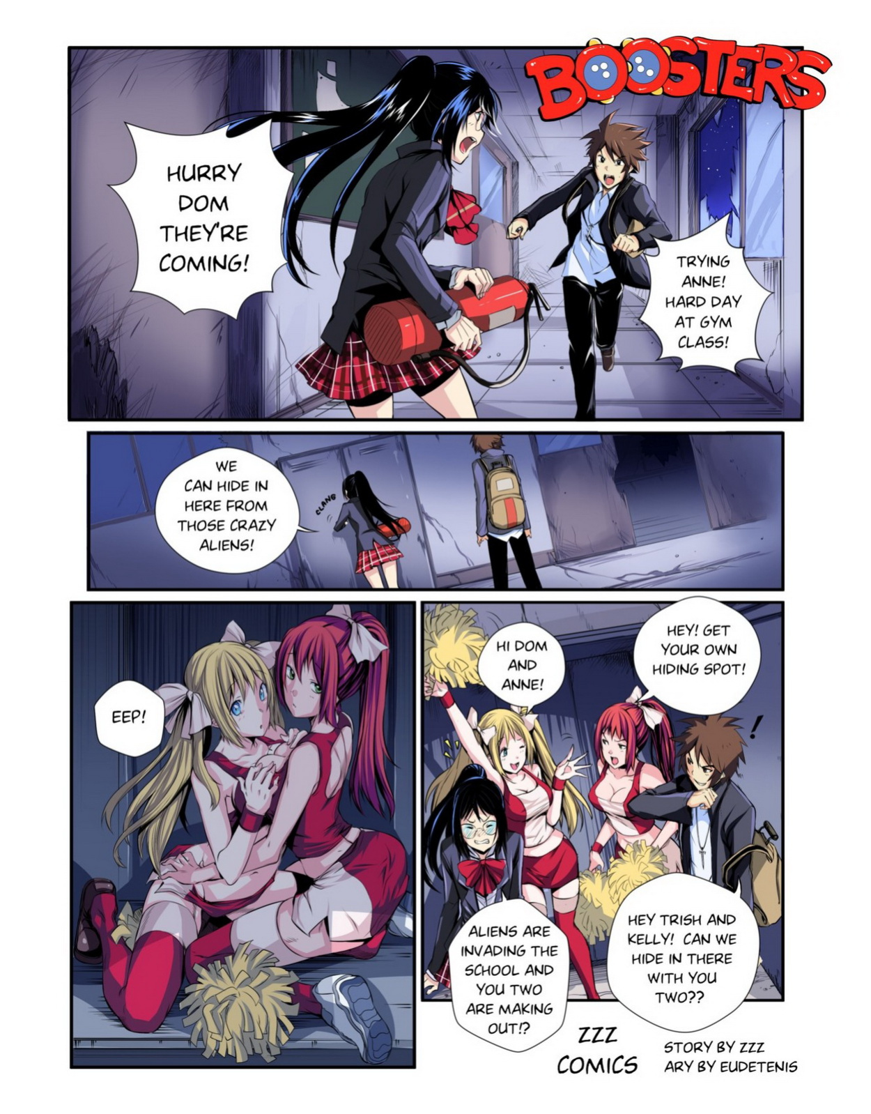 ZZZ Comics - Boosters