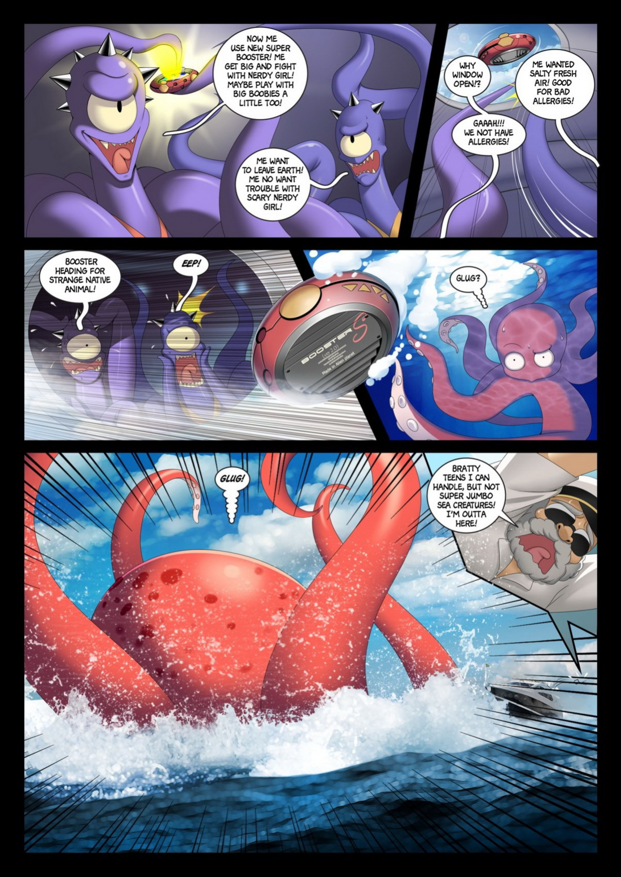 ZZZ Comics - Boosters