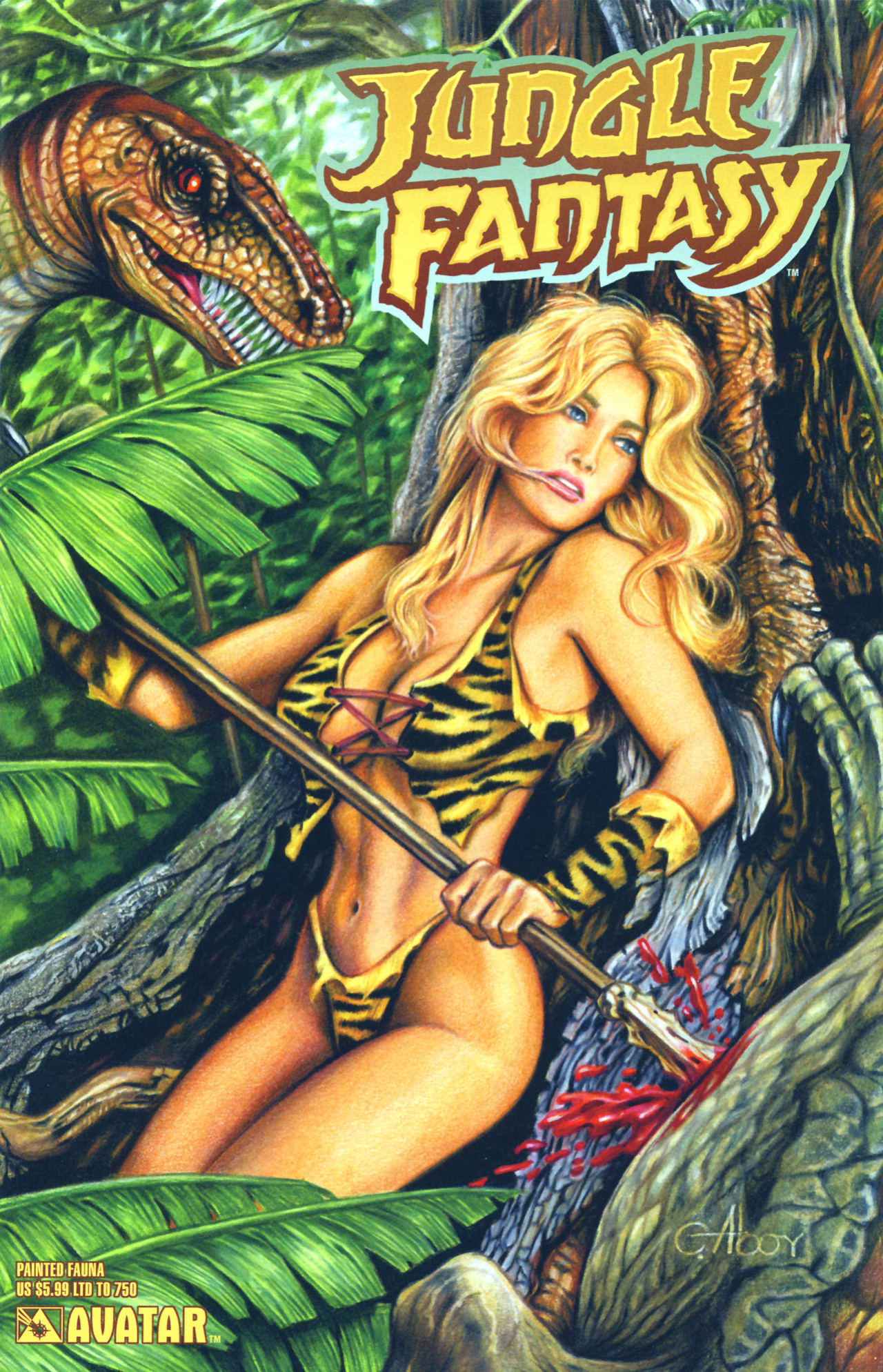 Jungle Fantasy Annual by Al Rio