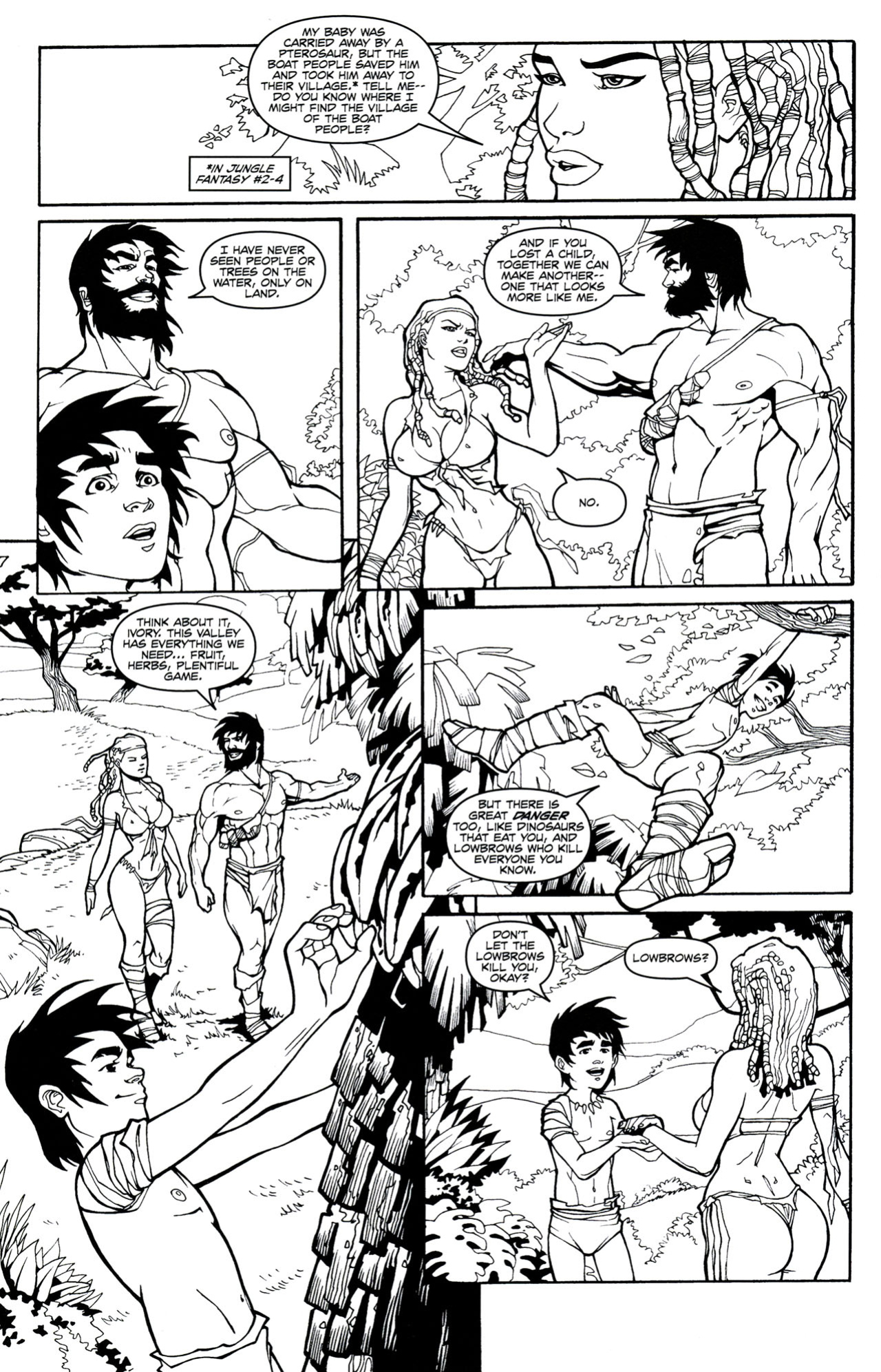 Jungle Fantasy Annual by Al Rio