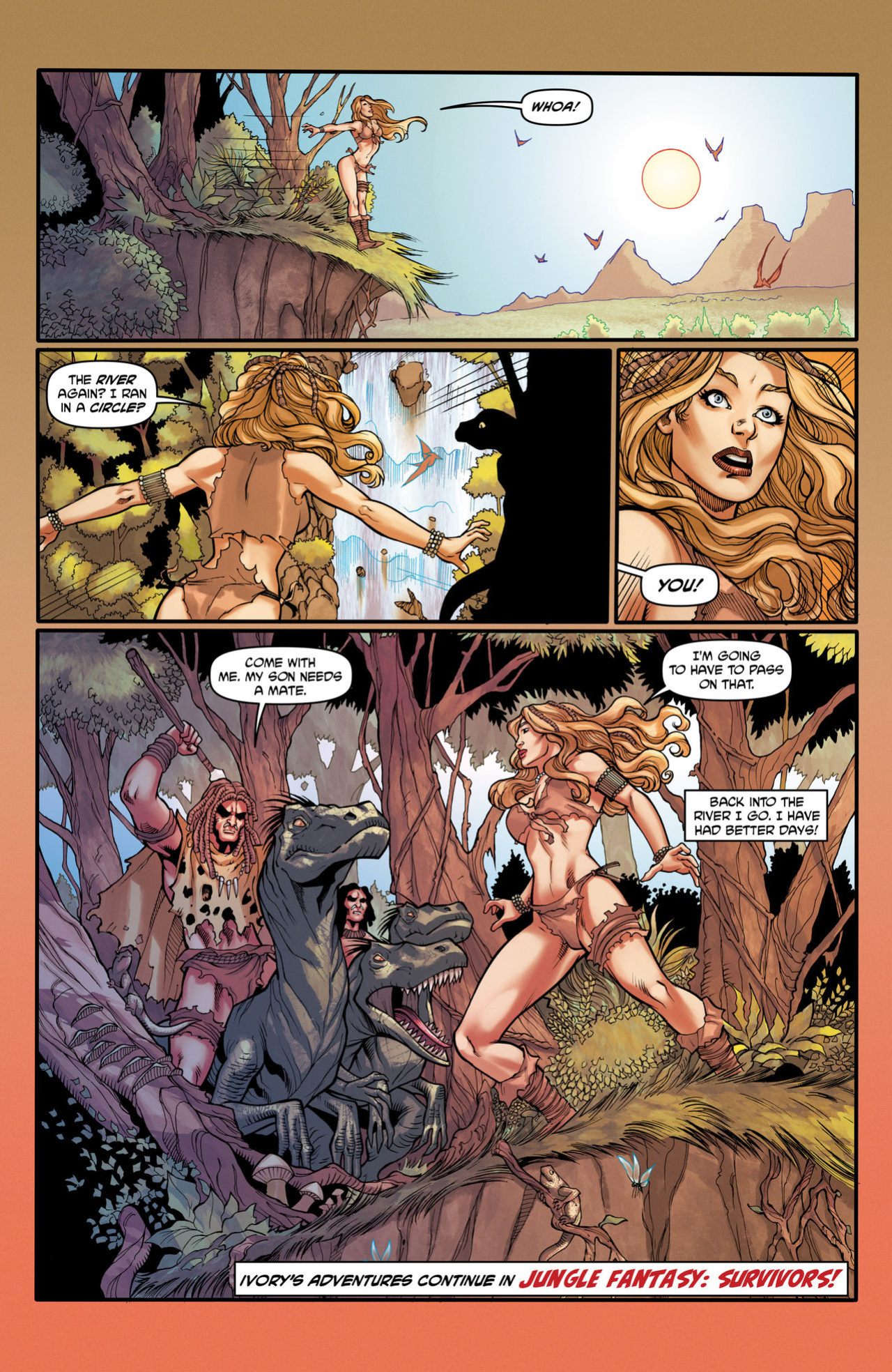 Jungle Fantasy - Ivory 008