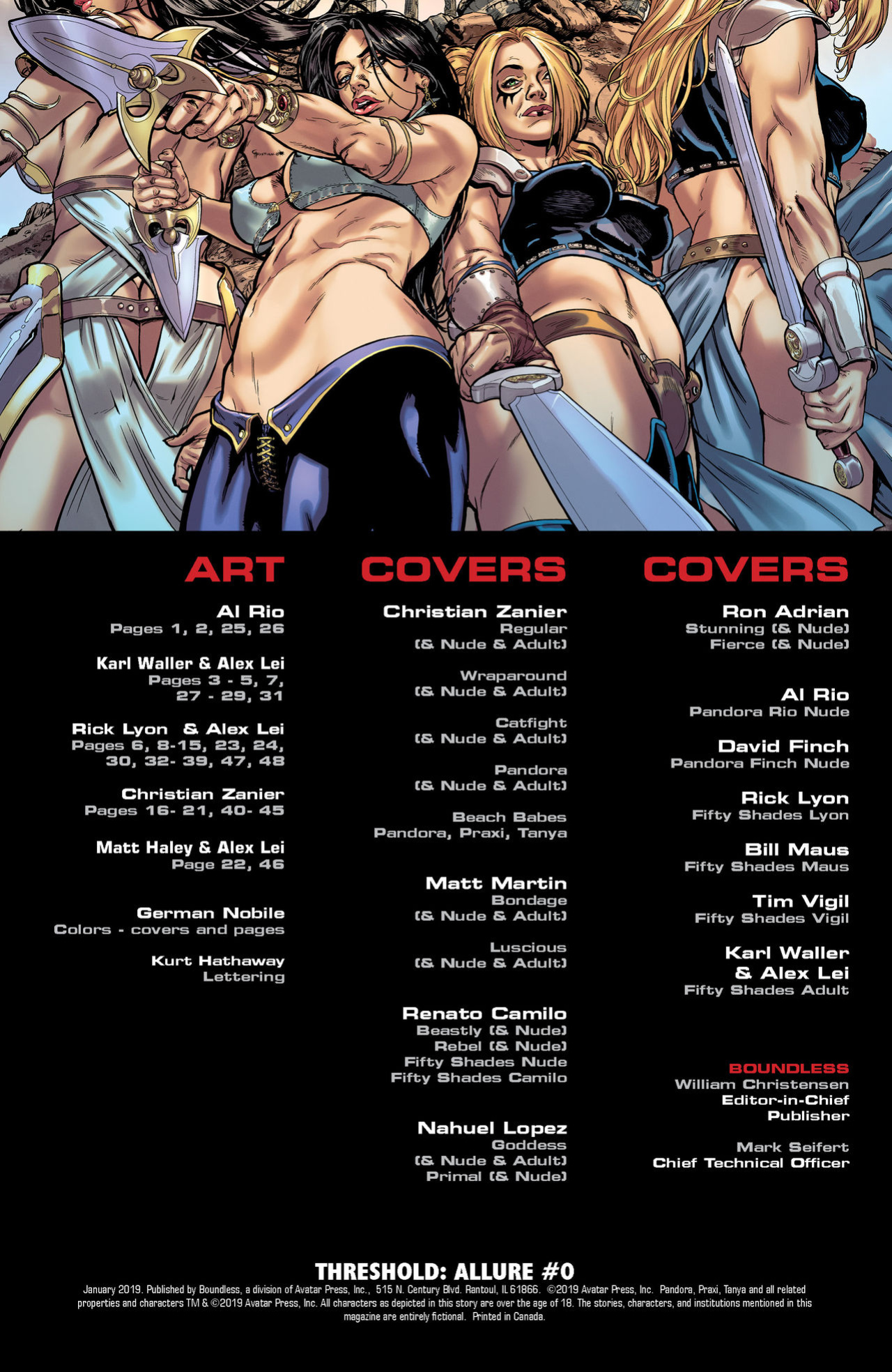 [Boundless] Threshold: Allure #0 (2019)