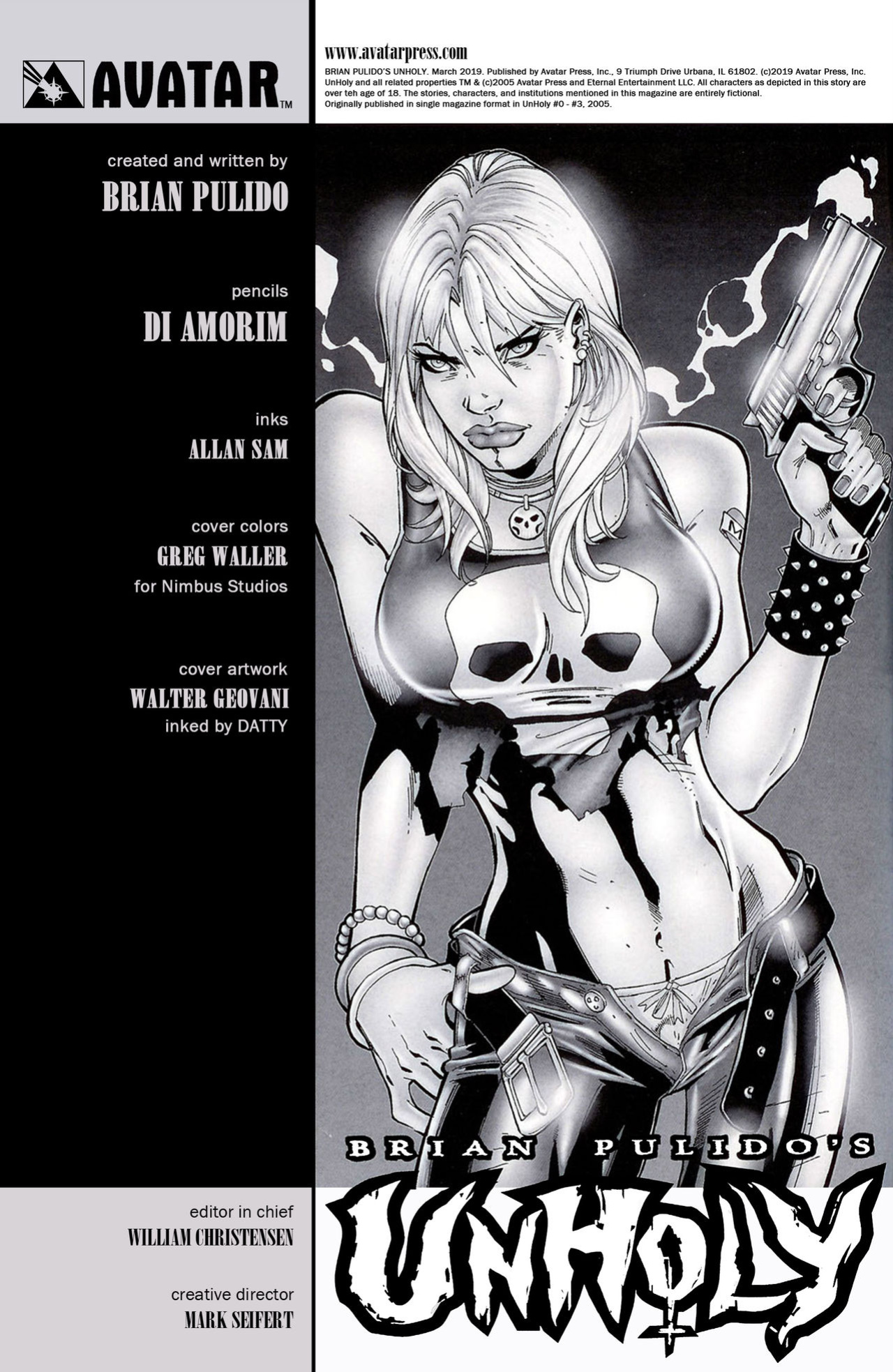 [Boundless] Brian Pulido's Unholy - Collectors Edition