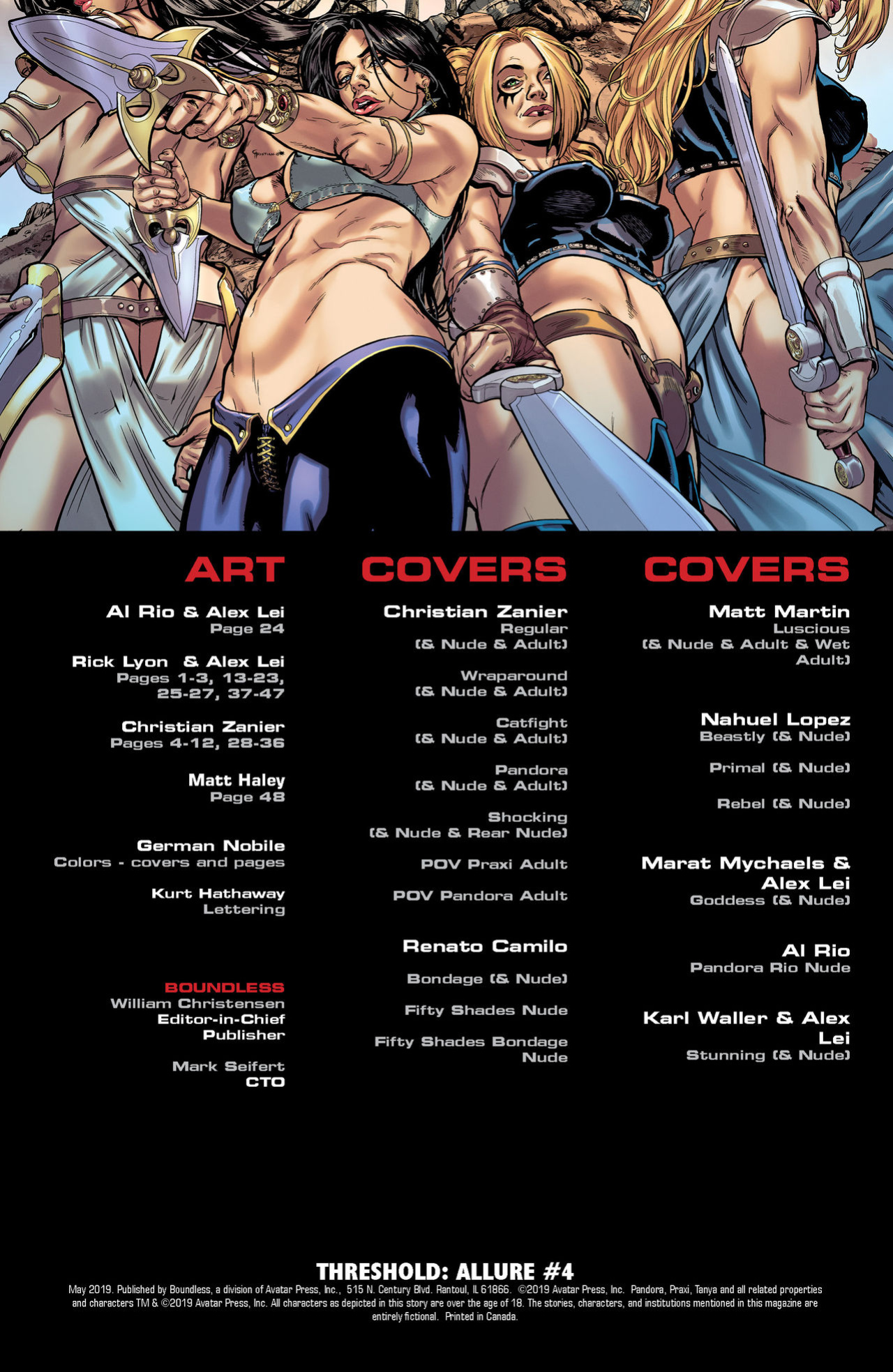 [Boundless] Threshold: Allure #4 (Final Issue)
