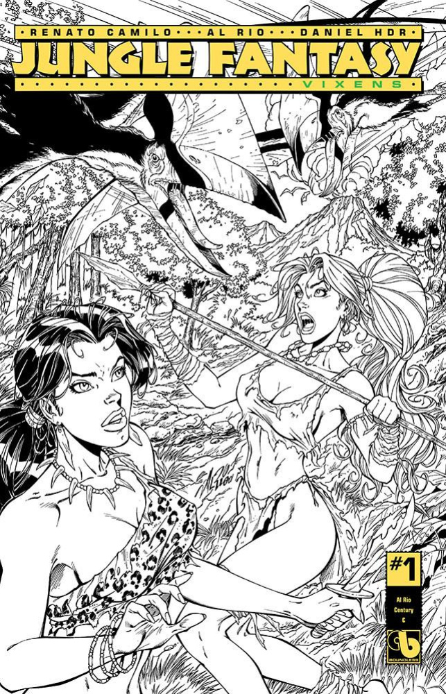 [Boundless] Jungle Fantasy: Vixens #1 Variant Covers