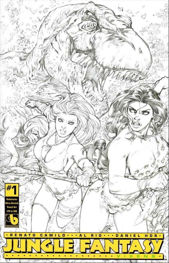 [Boundless] Jungle Fantasy: Vixens #1 Variant Covers