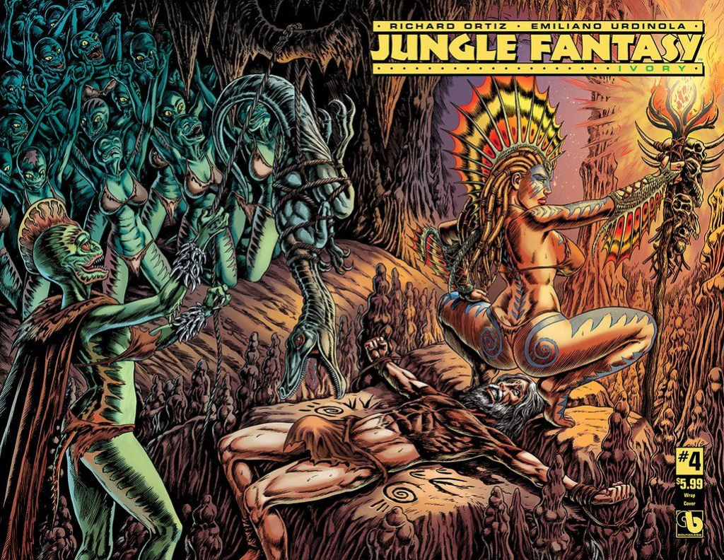 [Boundless] Jungle Fantasy: Ivory #4 Variant Covers