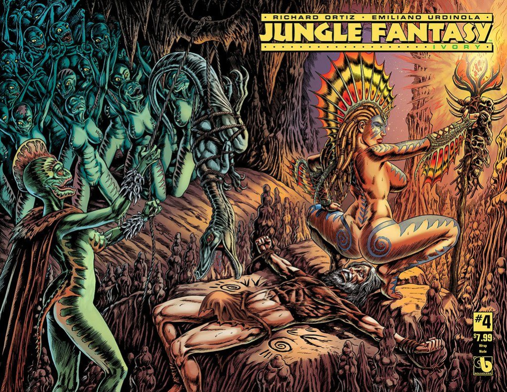 [Boundless] Jungle Fantasy: Ivory #4 Variant Covers