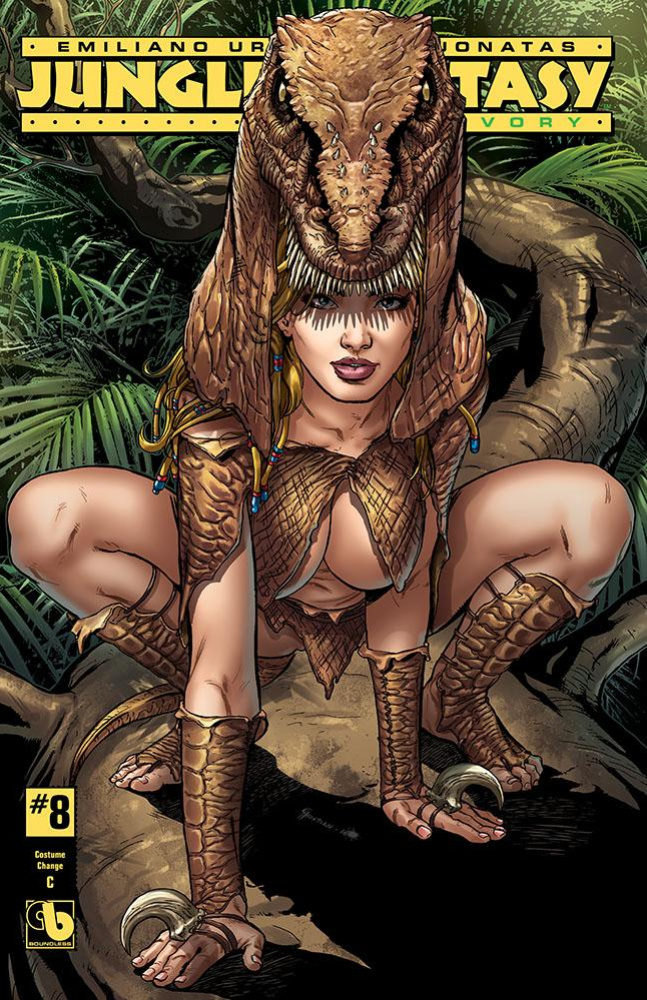 [Boundless] Jungle Fantasy: Ivory #8 Variant Covers