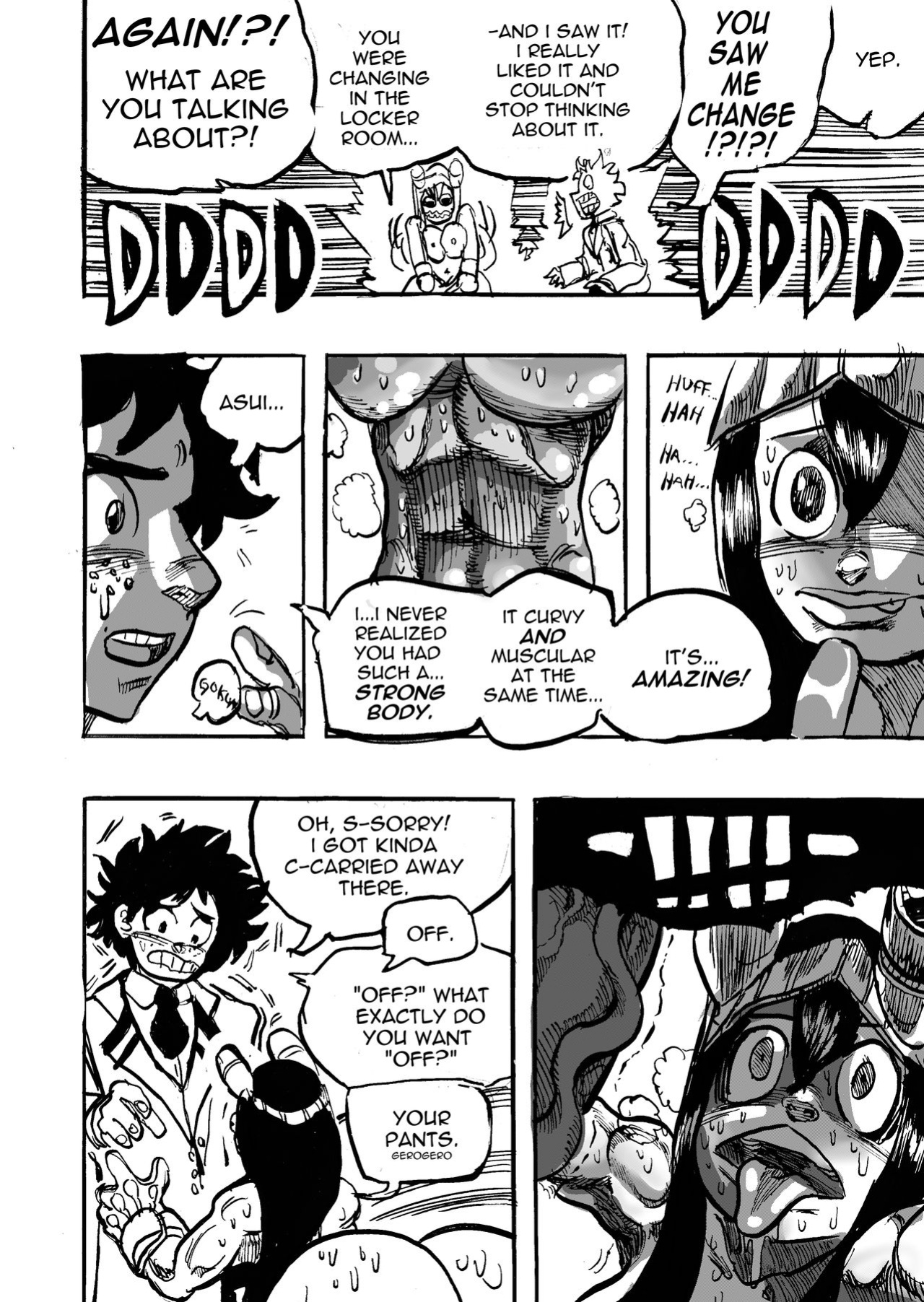 [Garison Dunn] GE-ERO-MANCE (My Hero Academia)