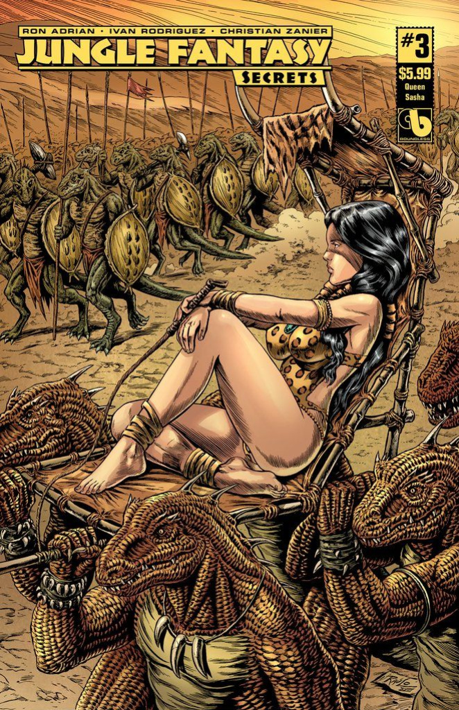 [Boundless] Jungle Fantasy: Secrets #3 Variant Covers