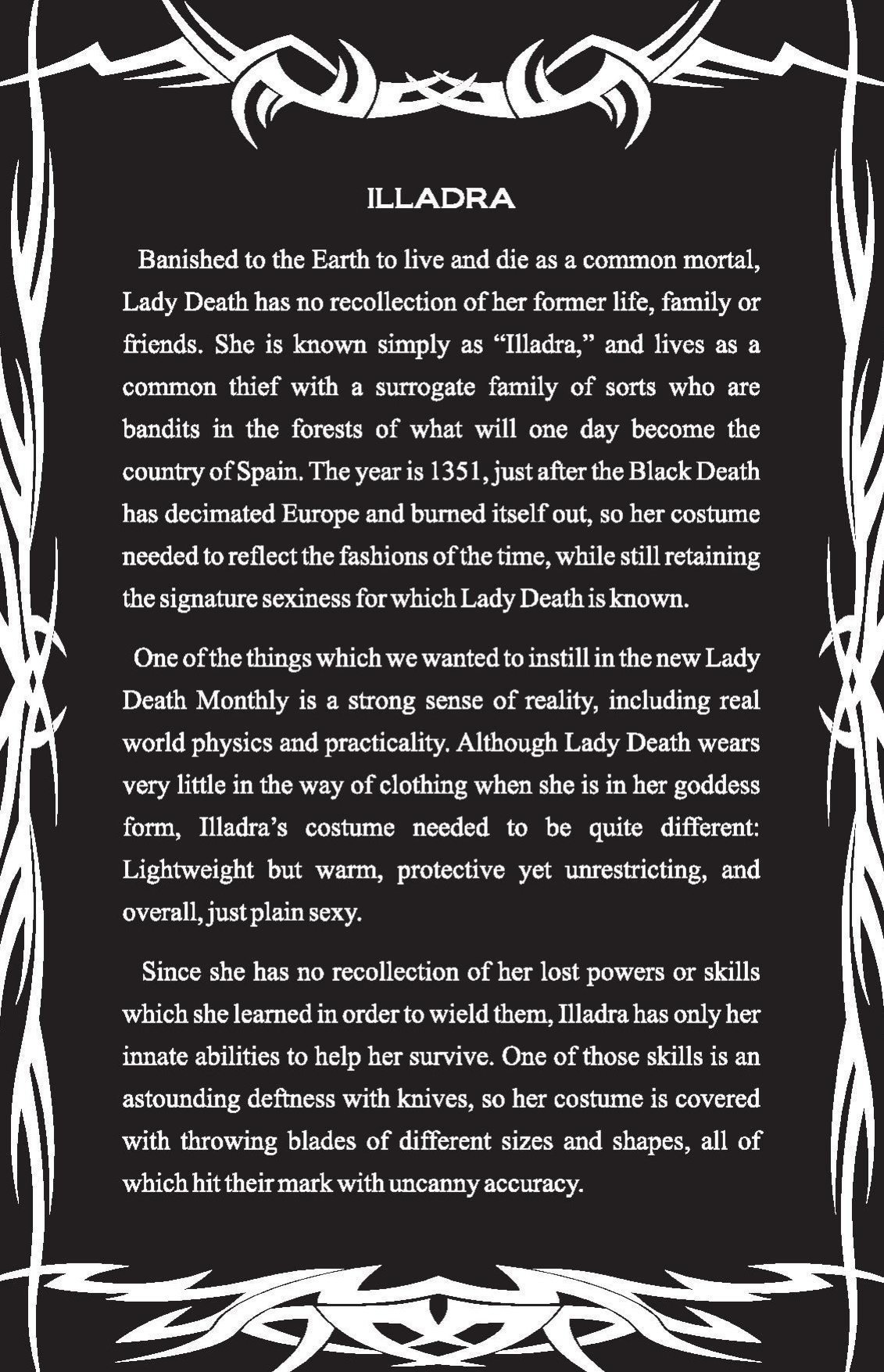 [Boundless] Lady Death - Debut Ashcan