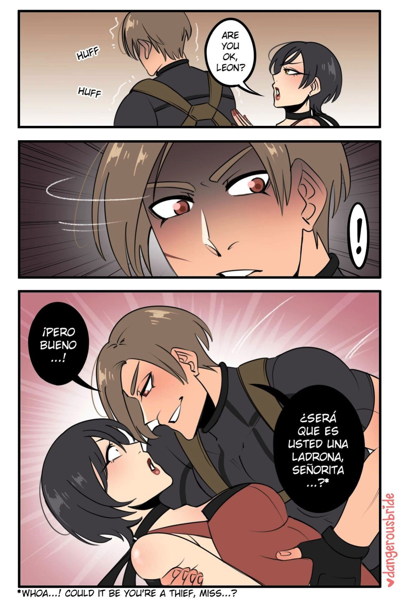 Ada Wong X Leon 3 - Resident Evil