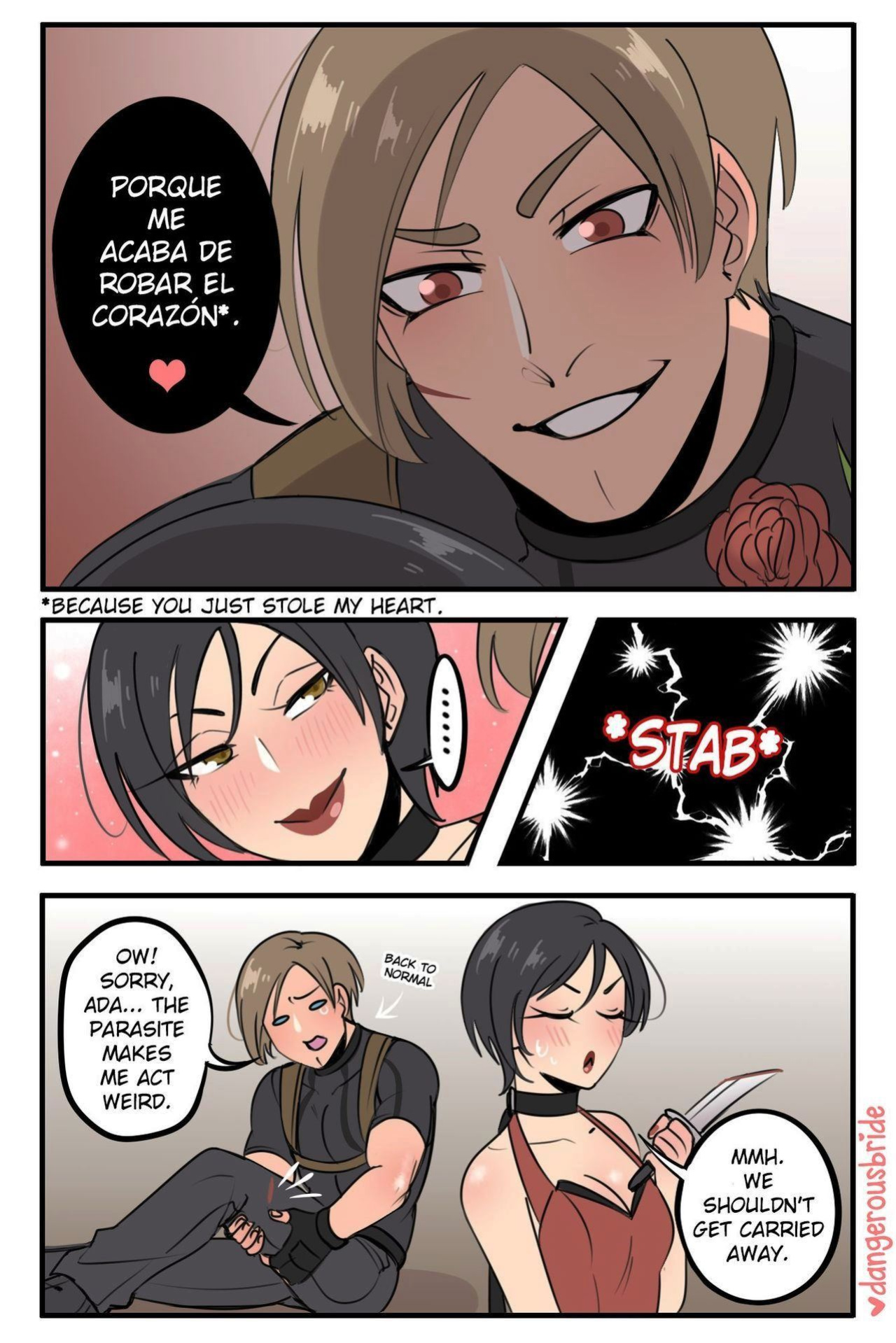 Ada Wong X Leon 3 - Resident Evil