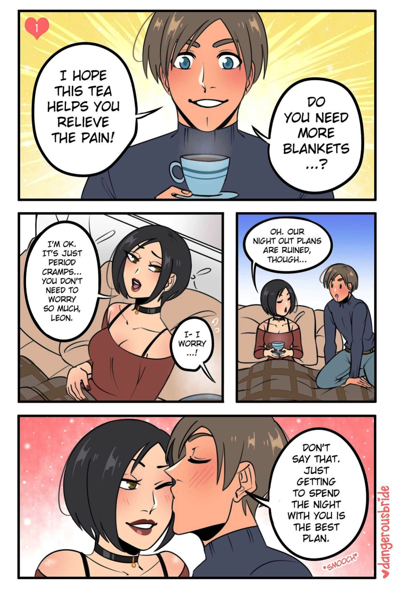 Ada Wong X Leon 3 - Resident Evil