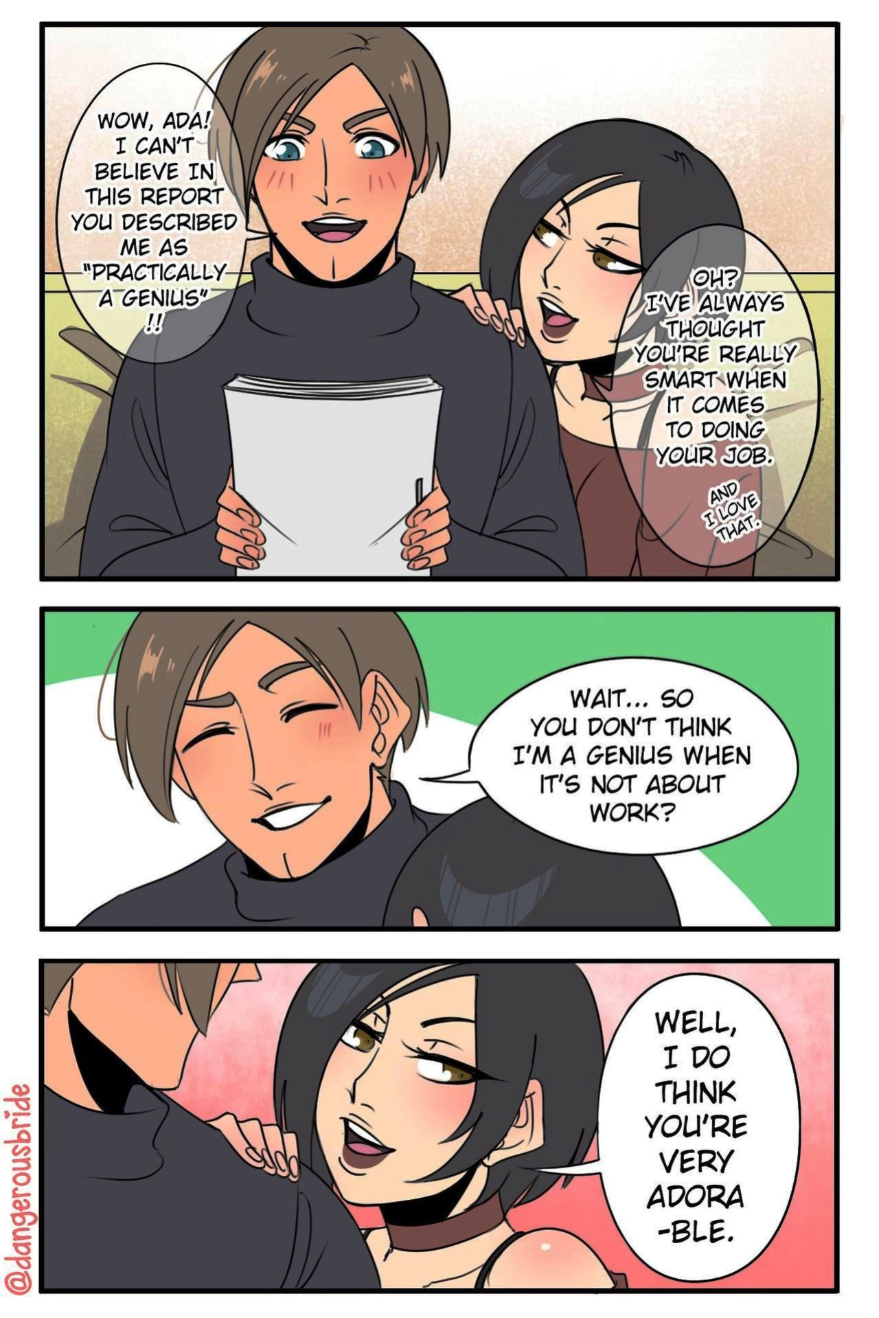 Ada Wong X Leon 2 - Resident Evil