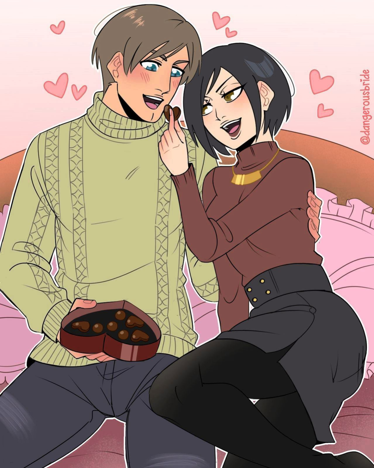 Ada Wong X Leon 1 - Resident Evil