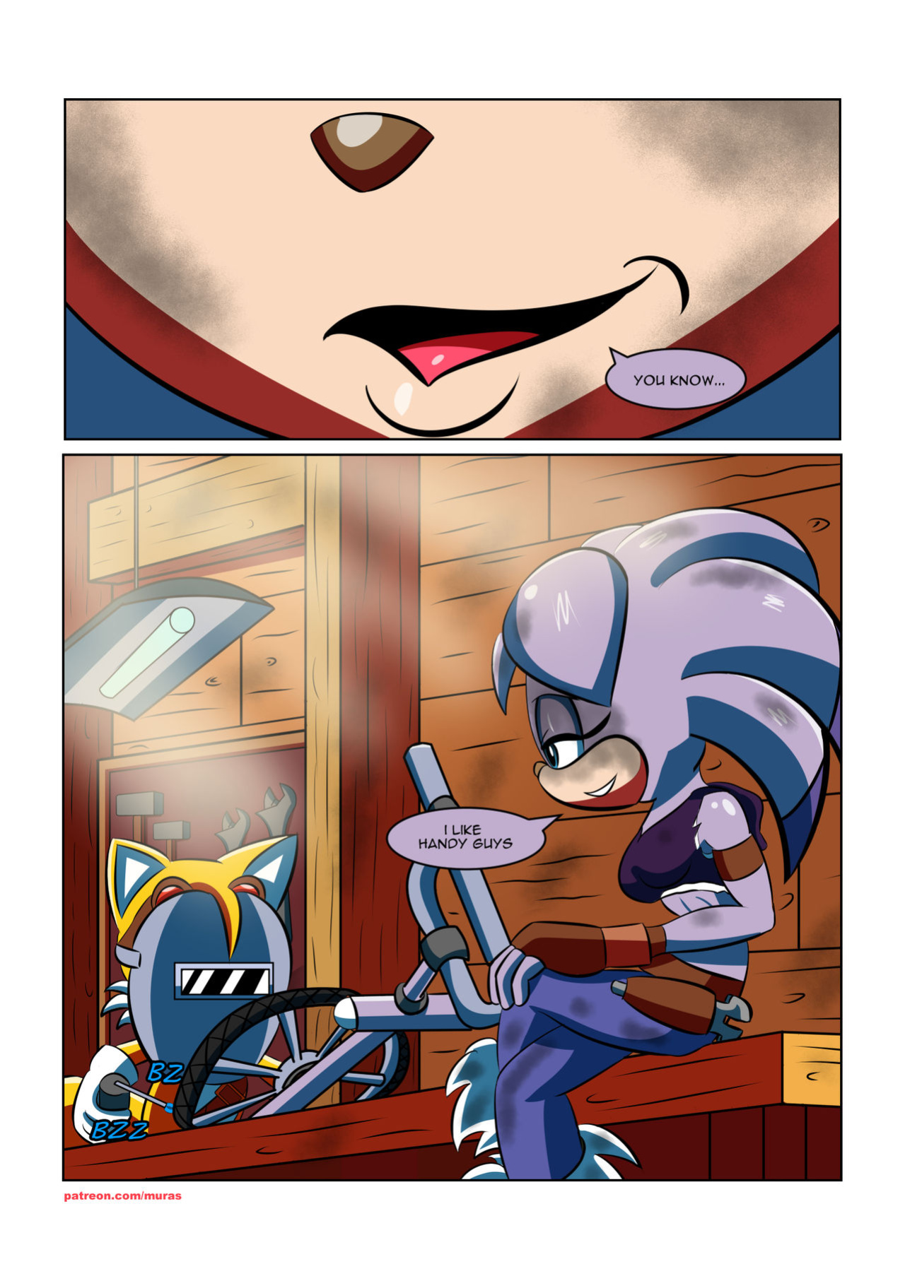 [Murasaki] Handy Foxy (Sonic The Hedgehog)
