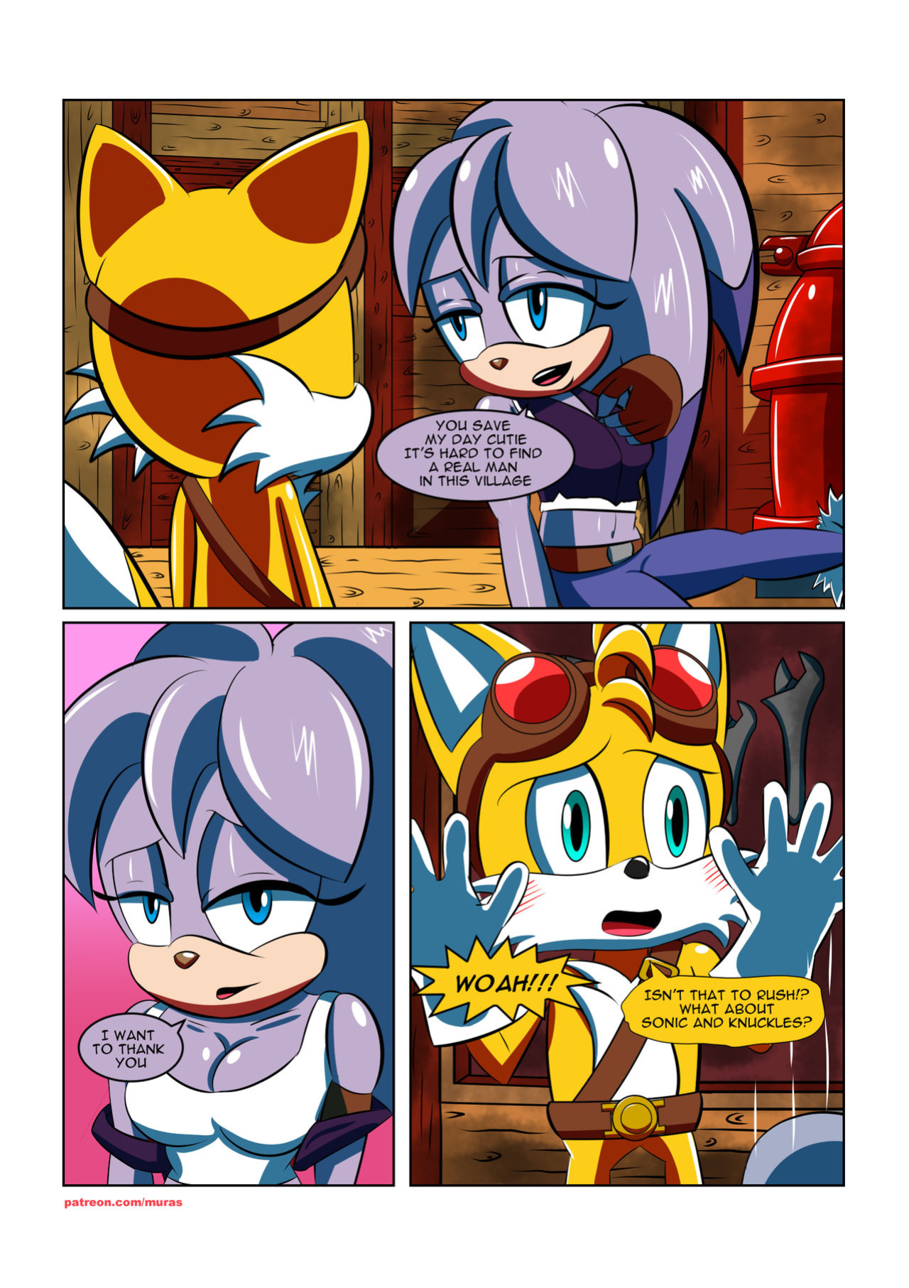 [Murasaki] Handy Foxy (Sonic The Hedgehog)