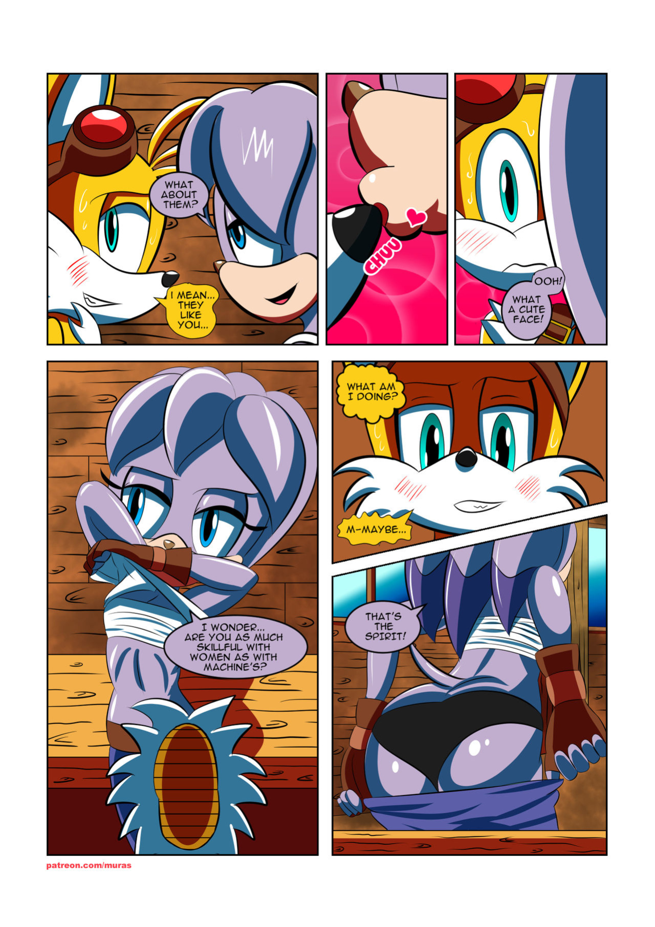 [Murasaki] Handy Foxy (Sonic The Hedgehog)