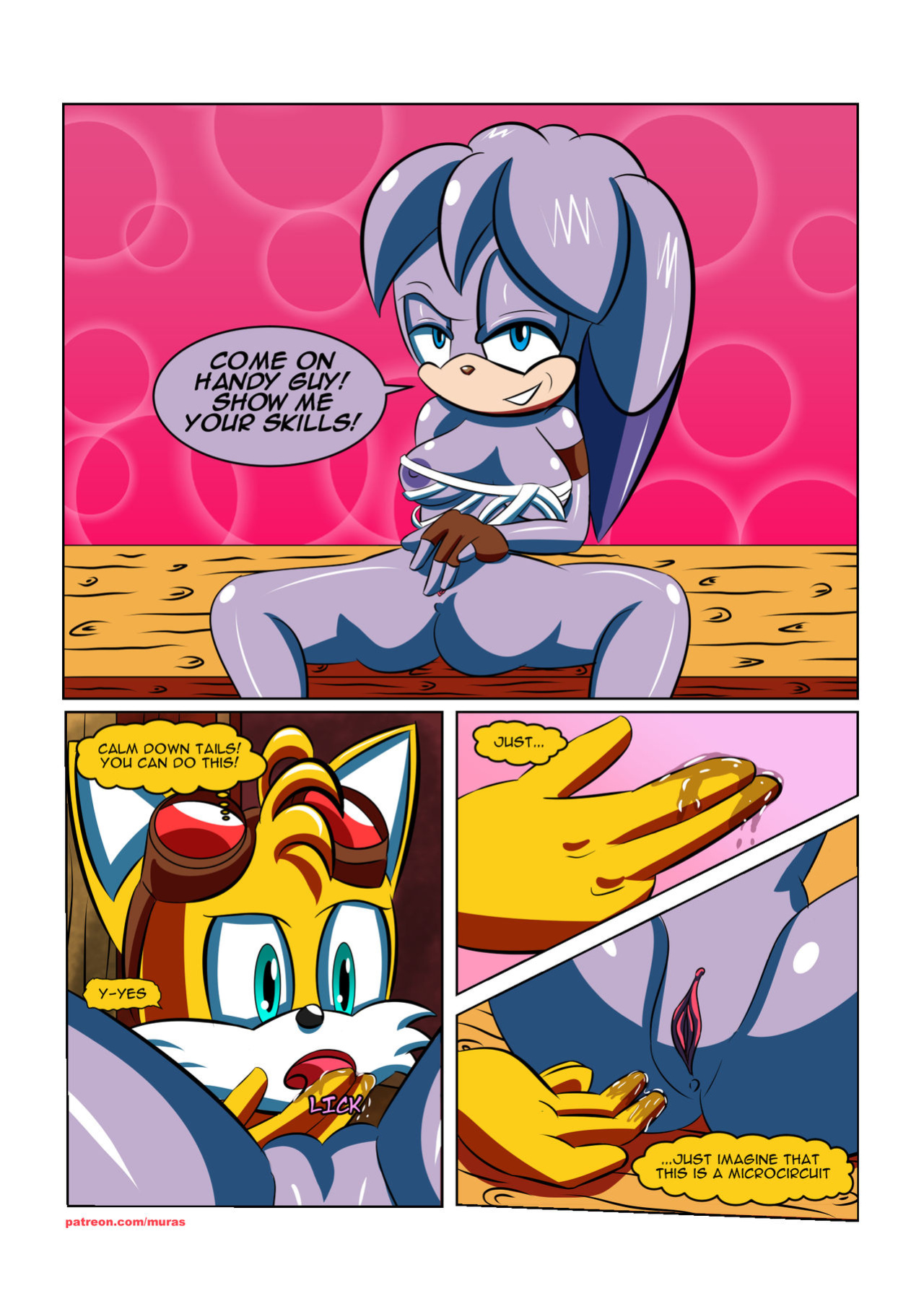 [Murasaki] Handy Foxy (Sonic The Hedgehog)