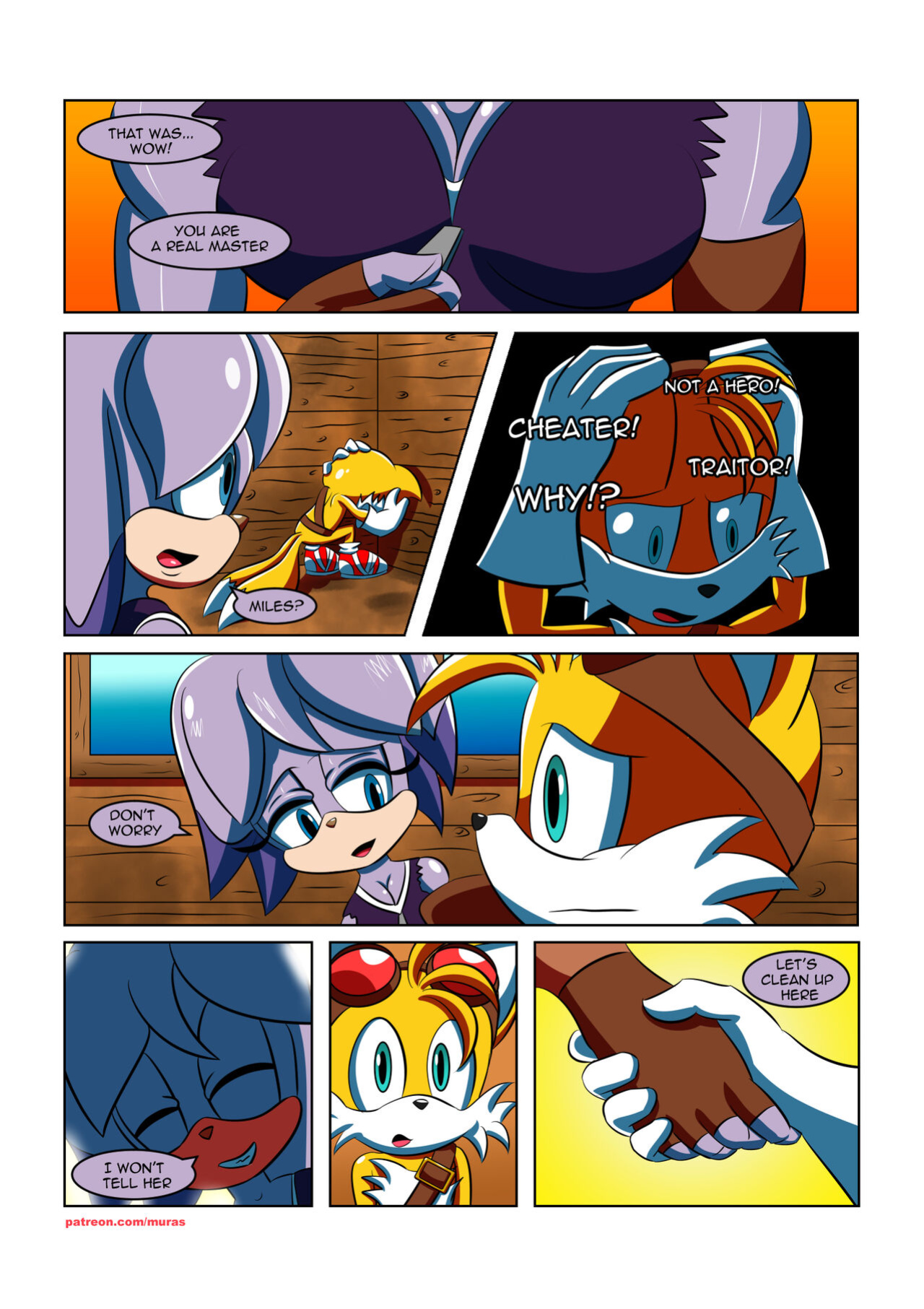 [Murasaki] Handy Foxy (Sonic The Hedgehog)