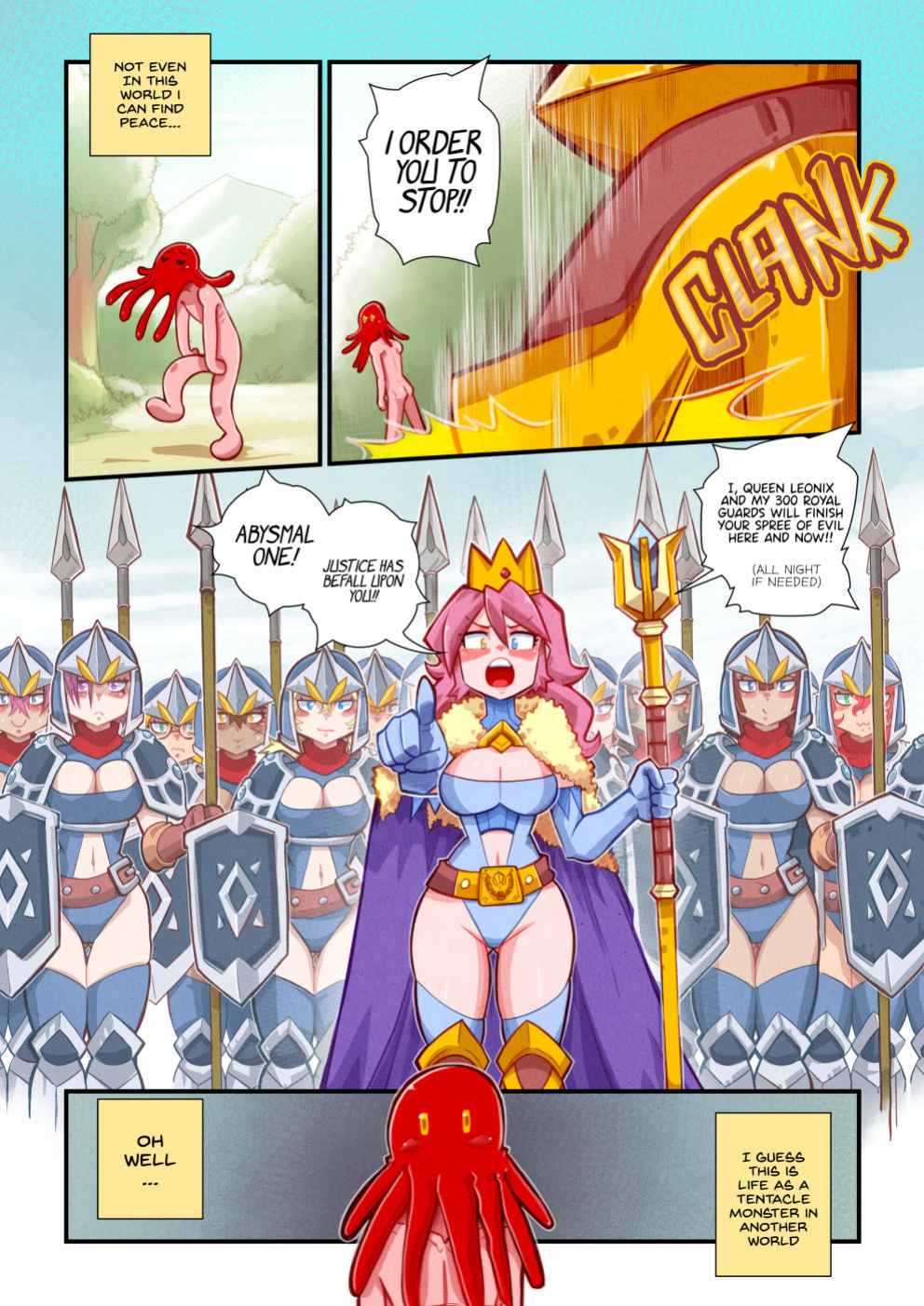 [Mr.E] Life as a Tentacle Monster in Another World