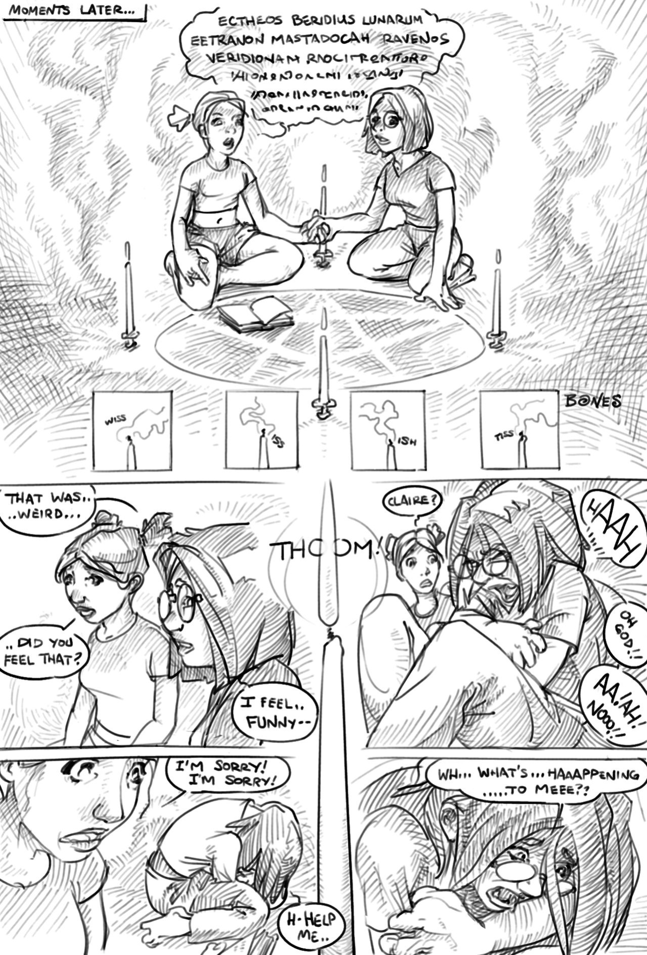 [Bones] Sleepover