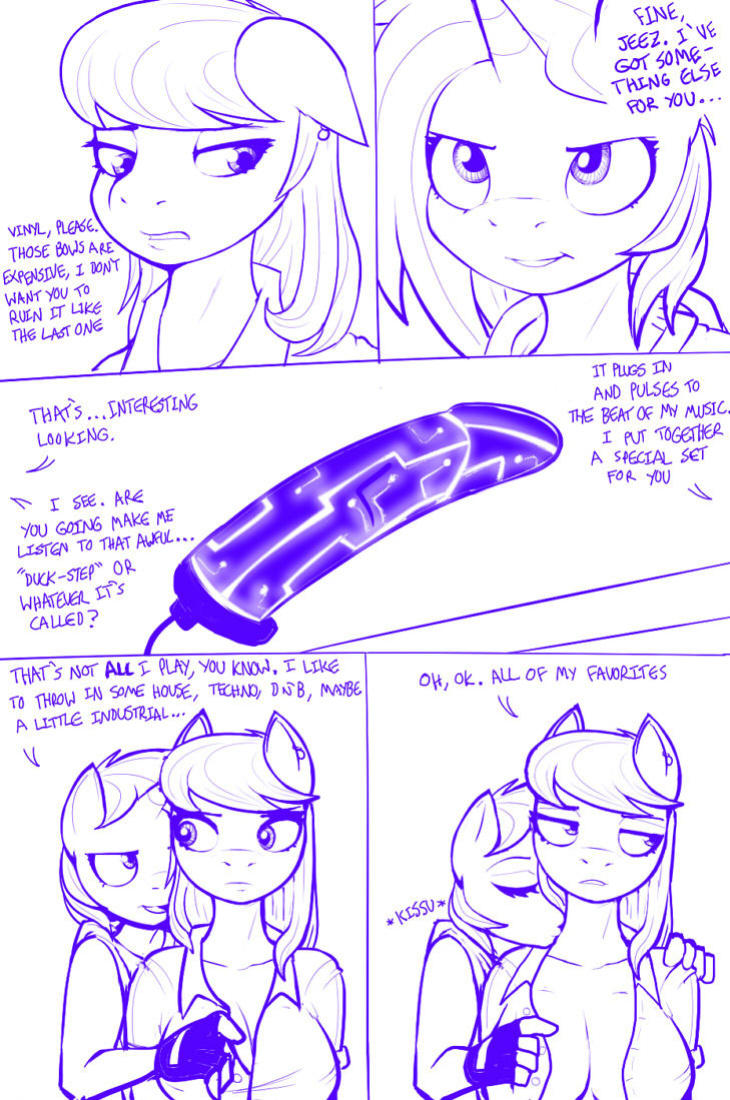 [ponideathmarch] Vinyl and Octavia sexytime (My Little Pony: Friendship is Magic)