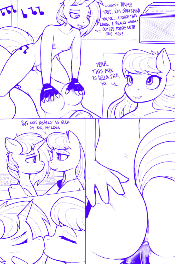 [ponideathmarch] Vinyl and Octavia sexytime (My Little Pony: Friendship is Magic)