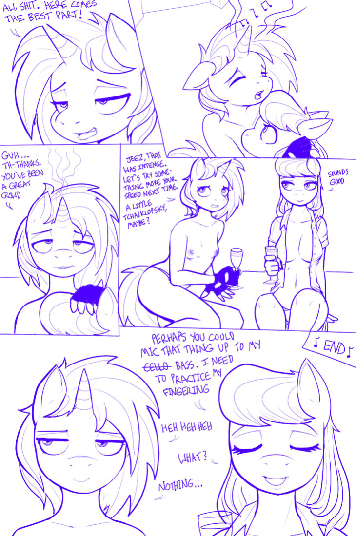 [ponideathmarch] Vinyl and Octavia sexytime (My Little Pony: Friendship is Magic)