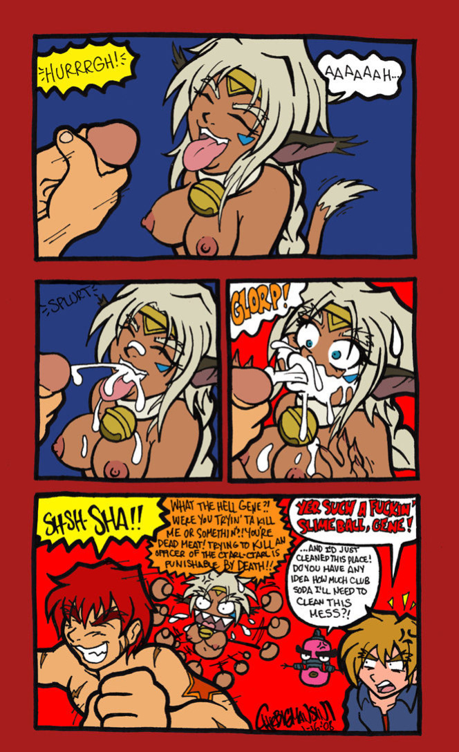 [The Big Mansini] Outlaw Moneyshot (Outlaw Star)