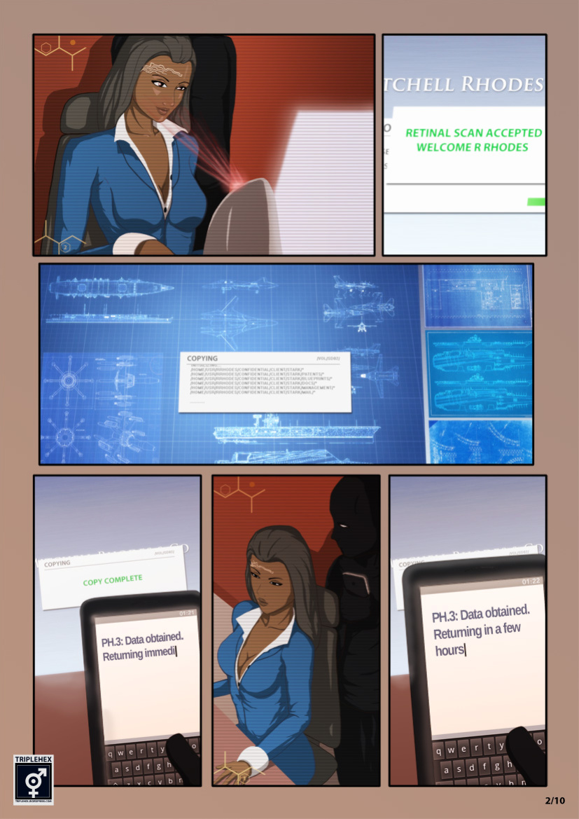 [Triplehex] Phase 3: Roberta Rhodes (Iron Man Armored Adventures)